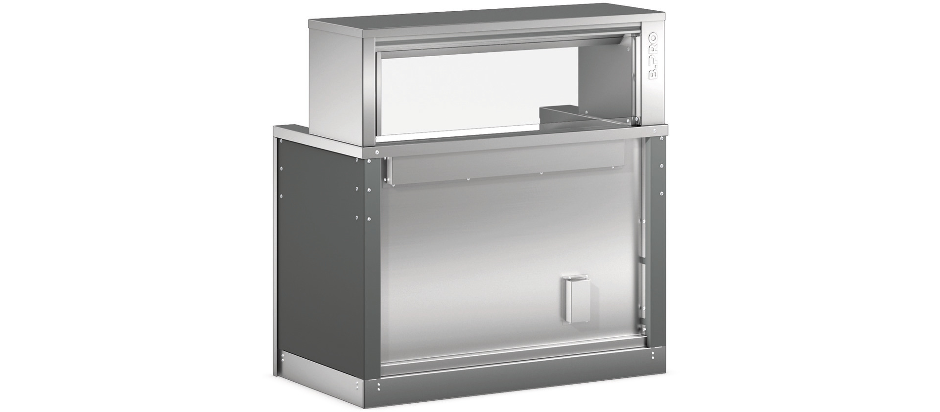 Frontcooking-Station BC I-flex 3built-in / 6 Heizzonen / mit Edelstahl-Stellfüße