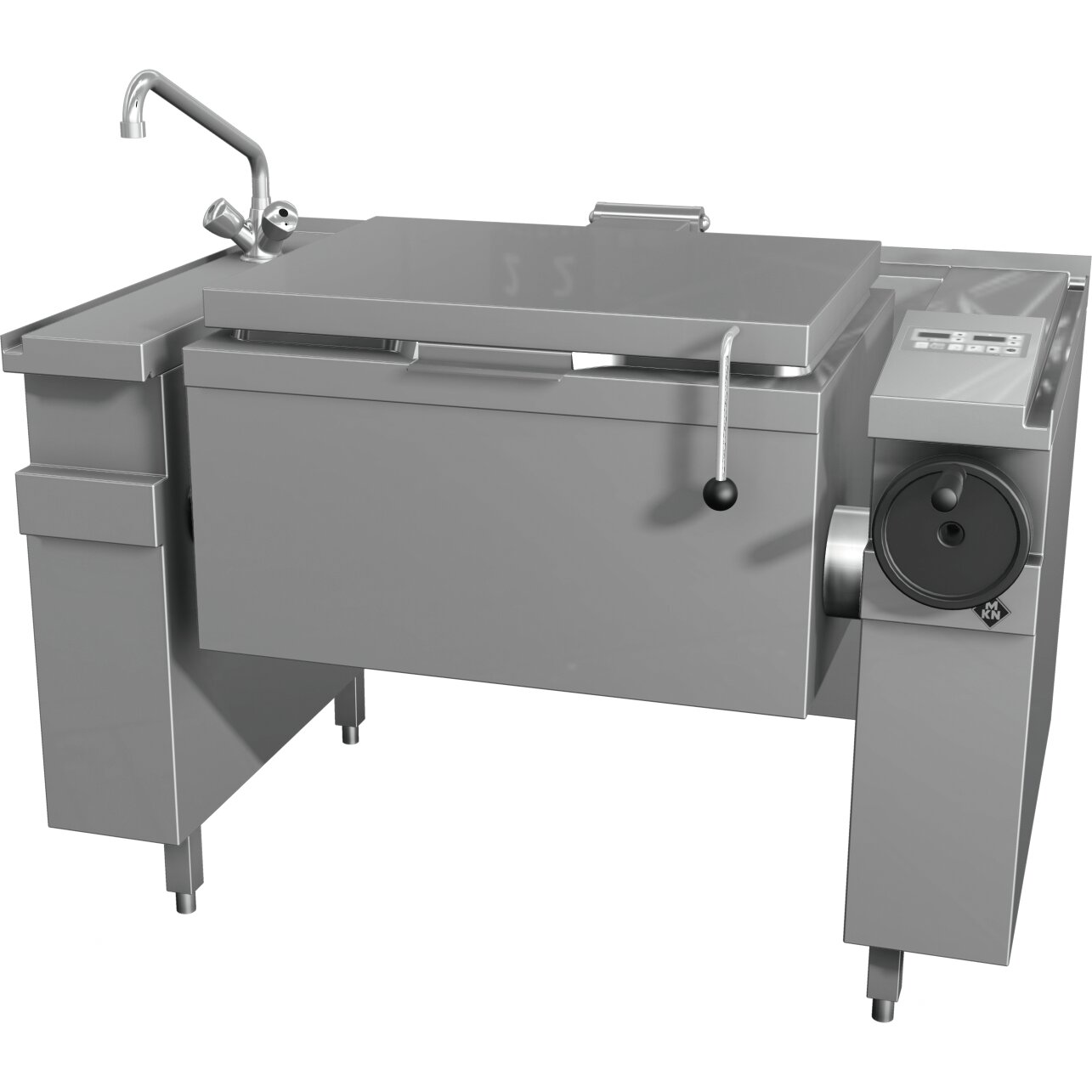 Elektro-Kipp-Braisière Magnum 65,00 l Handkippung GN 2/1 / 210 mm tief