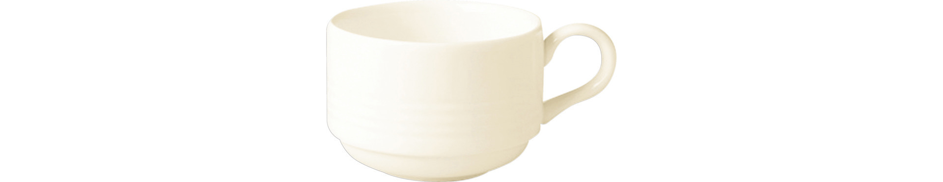 Tasse stapelbar 0,23 l crème