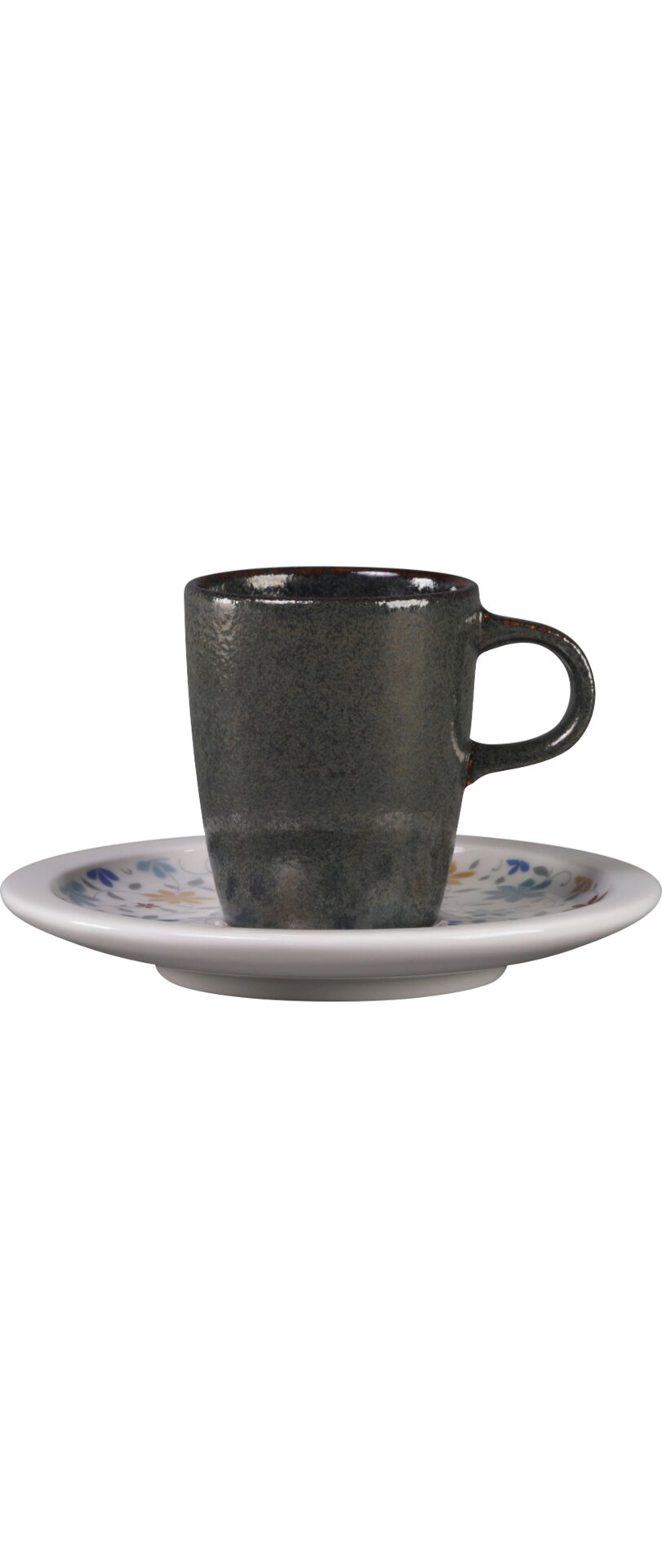 Espresso-Untertasse 130 mm weiß mit DeKor Summer Ease Summer