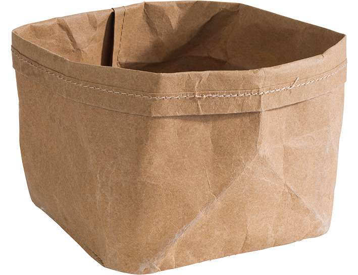 Brottasche 120 x 115 x 115 mm beige