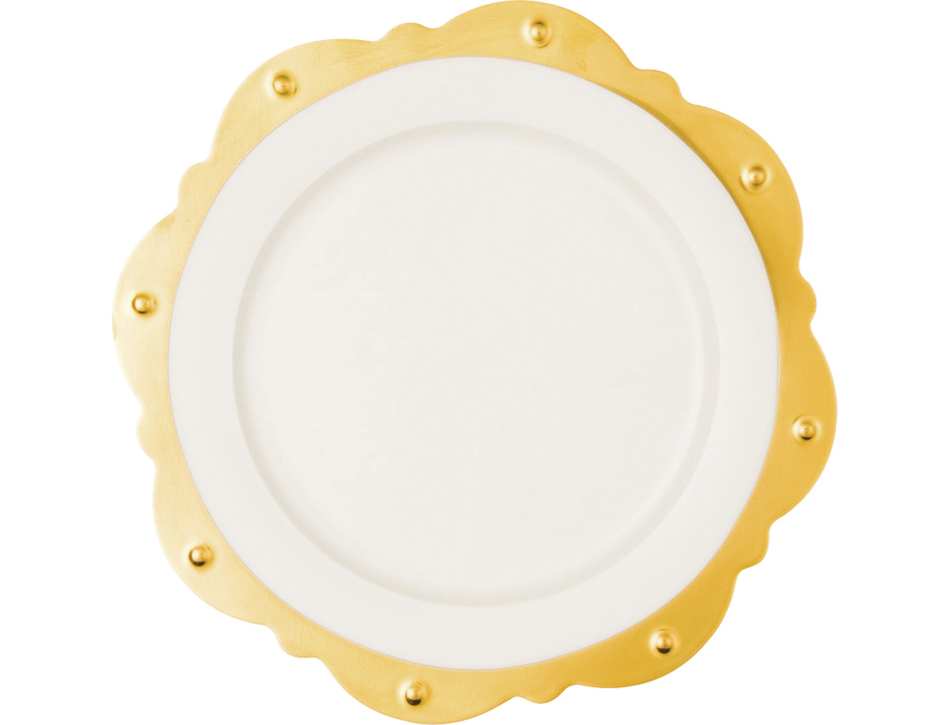Teller festoniert Princess Golden 330 mm crème Golden Ultra