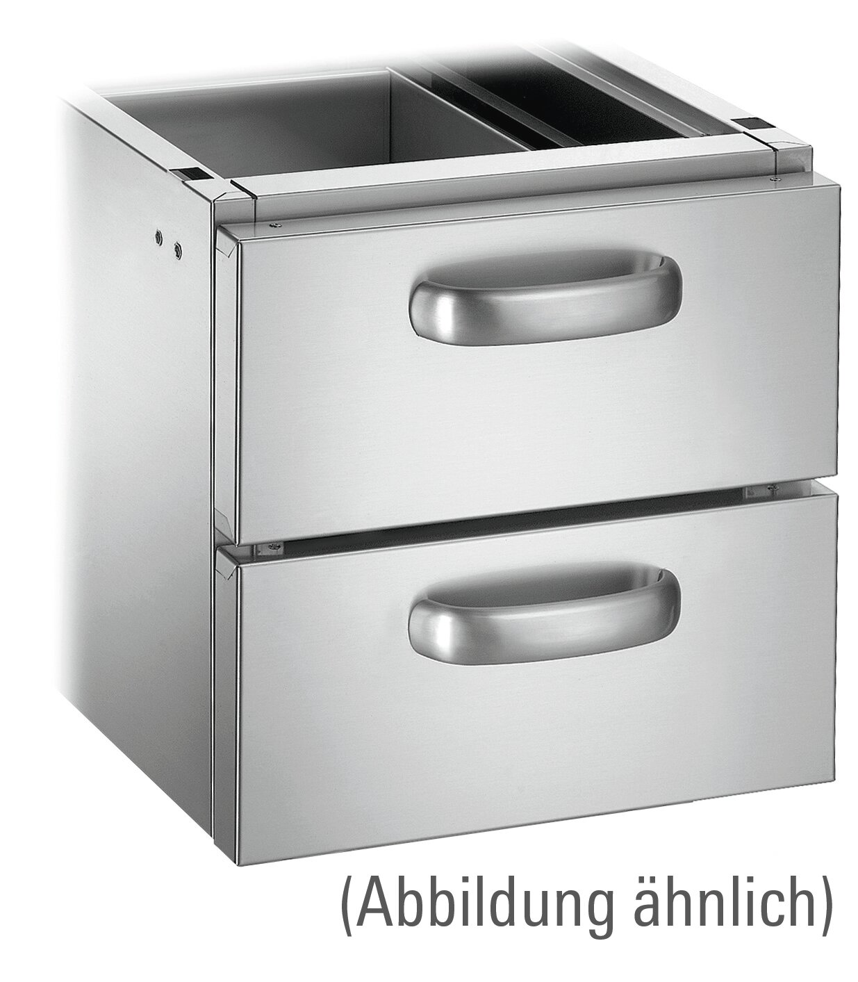Schubladen-Set mit 2 Schubladen GN 2/1 für Unterschränke Serie 700