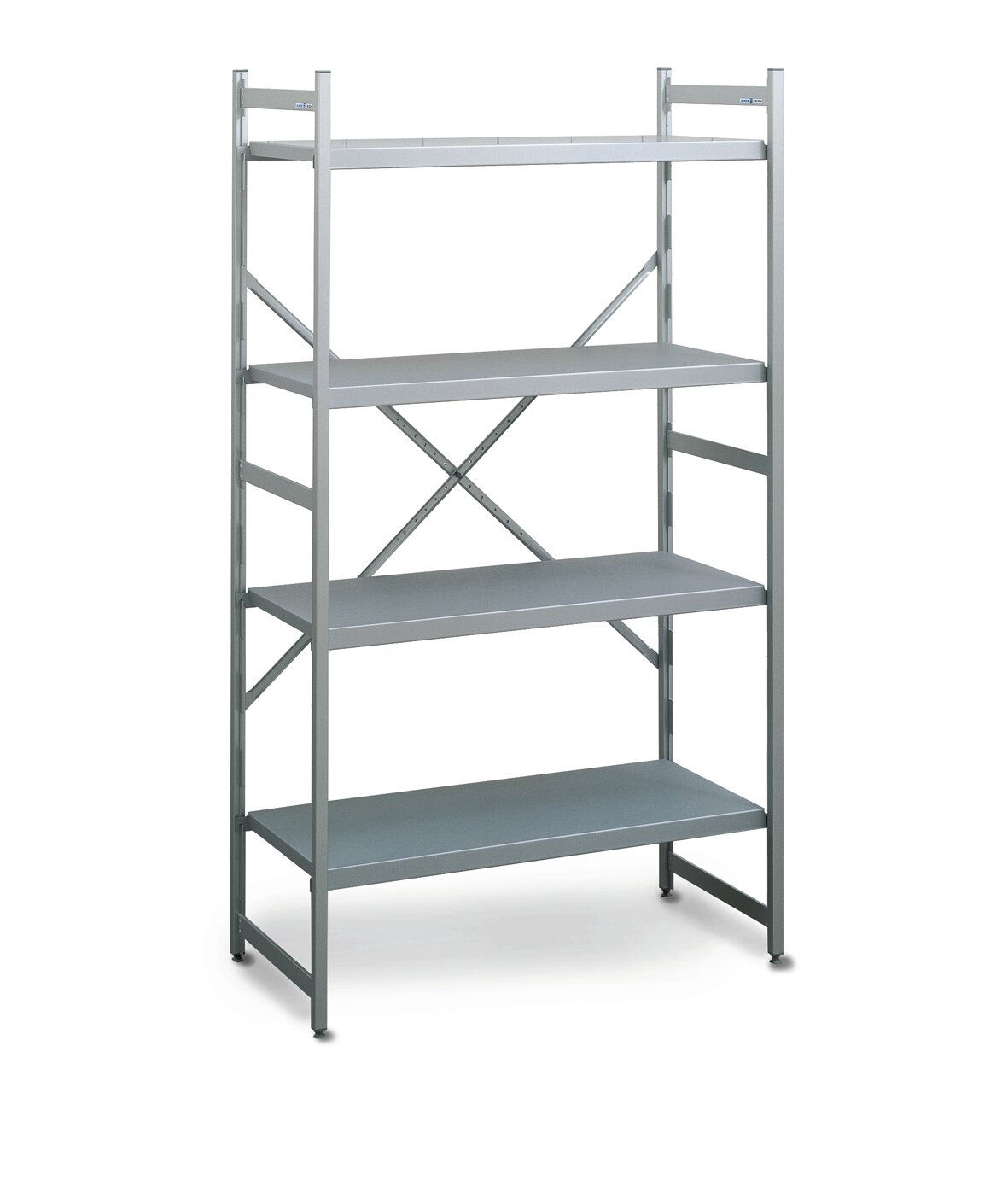 Edelstahl-Regale 800 x 500 x 1800 mm