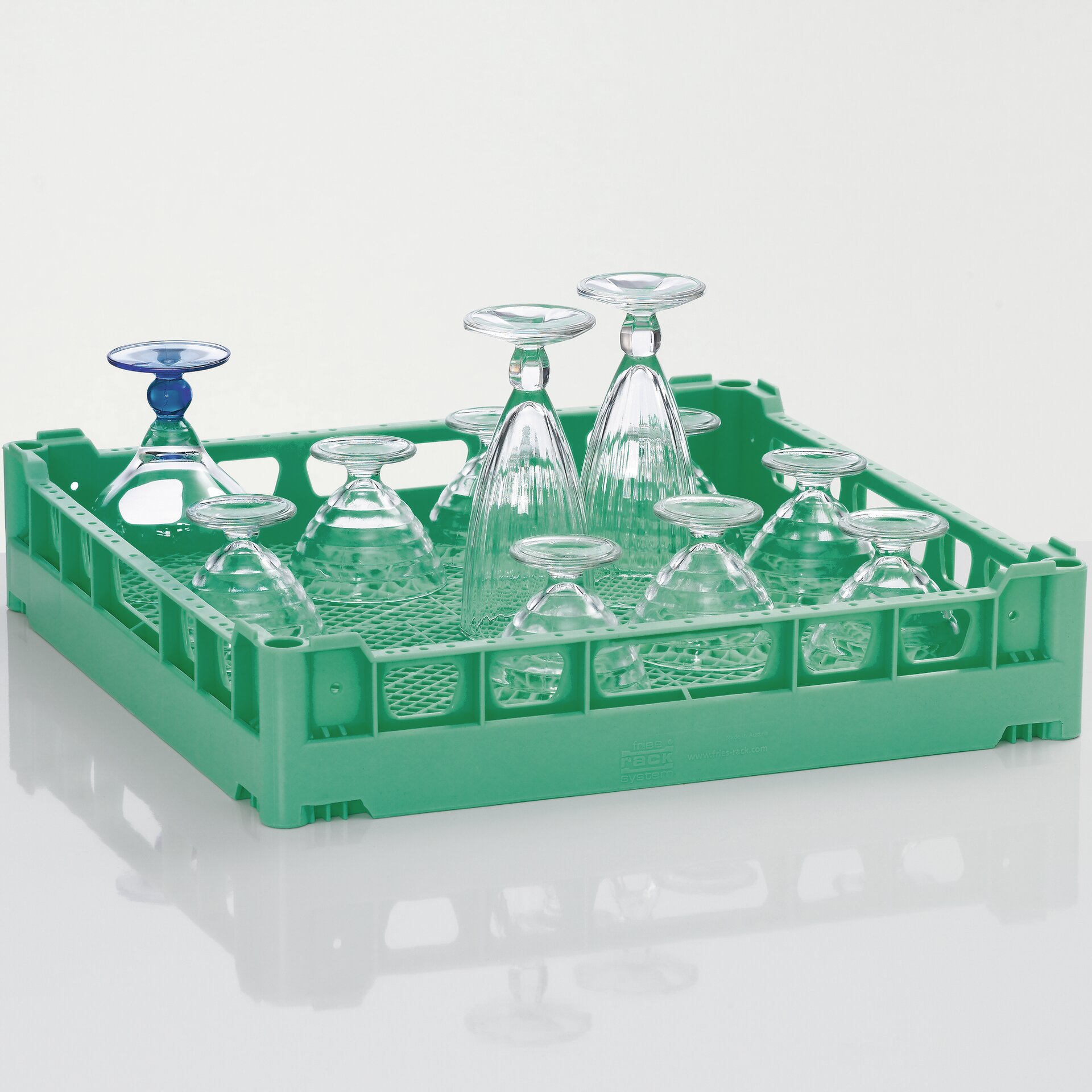 Grundkorb Größe L / engmaschig  Kunststoff / 500 x 500 x 105 mm