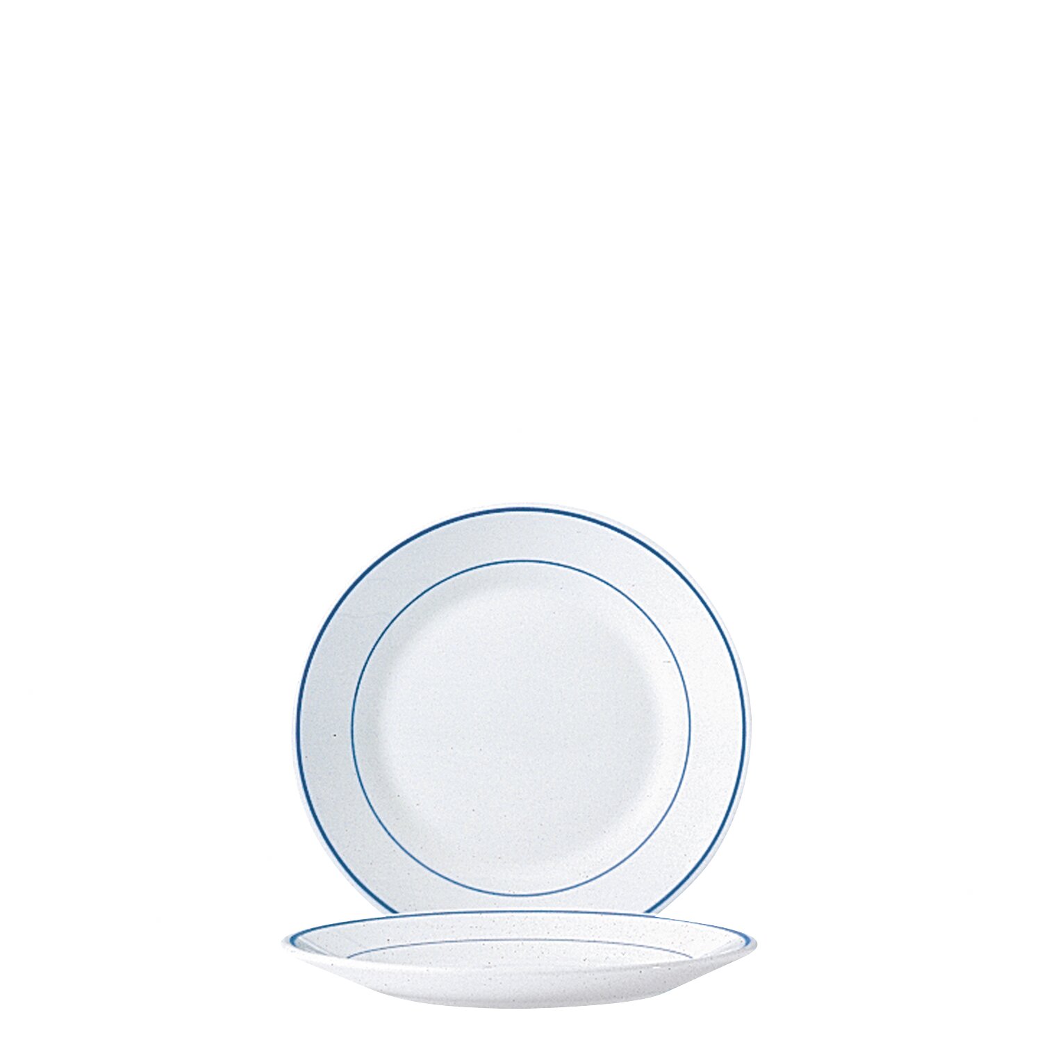 Teller flach 155 mm blue