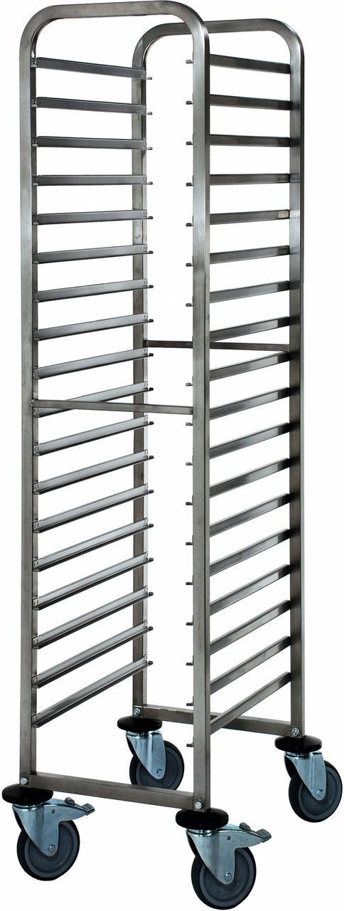 Regalwagen für 18 x GN 1/1, vollverschweißt Regalwagen für 18 x GN 1/1, vollverschweißt