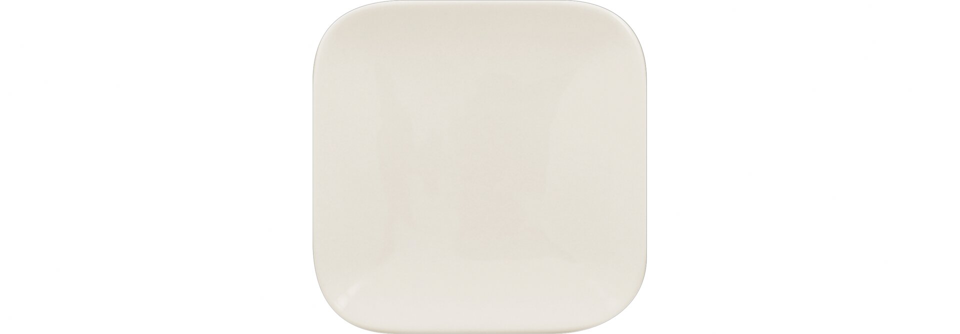 Teller quadratisch 150 x 150 mm crème