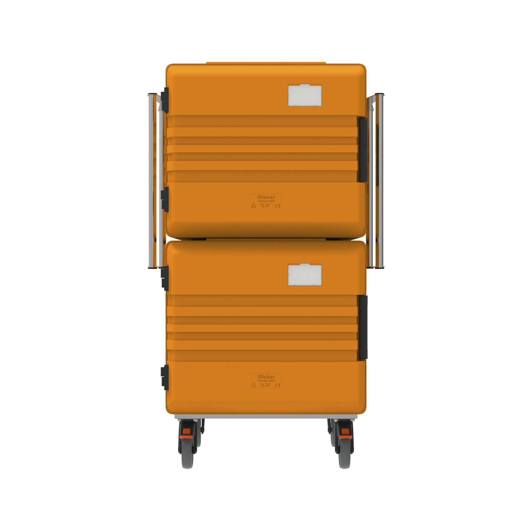 thermoport 2 x 104,00 l 2 x 6000 K unbeheizt orange