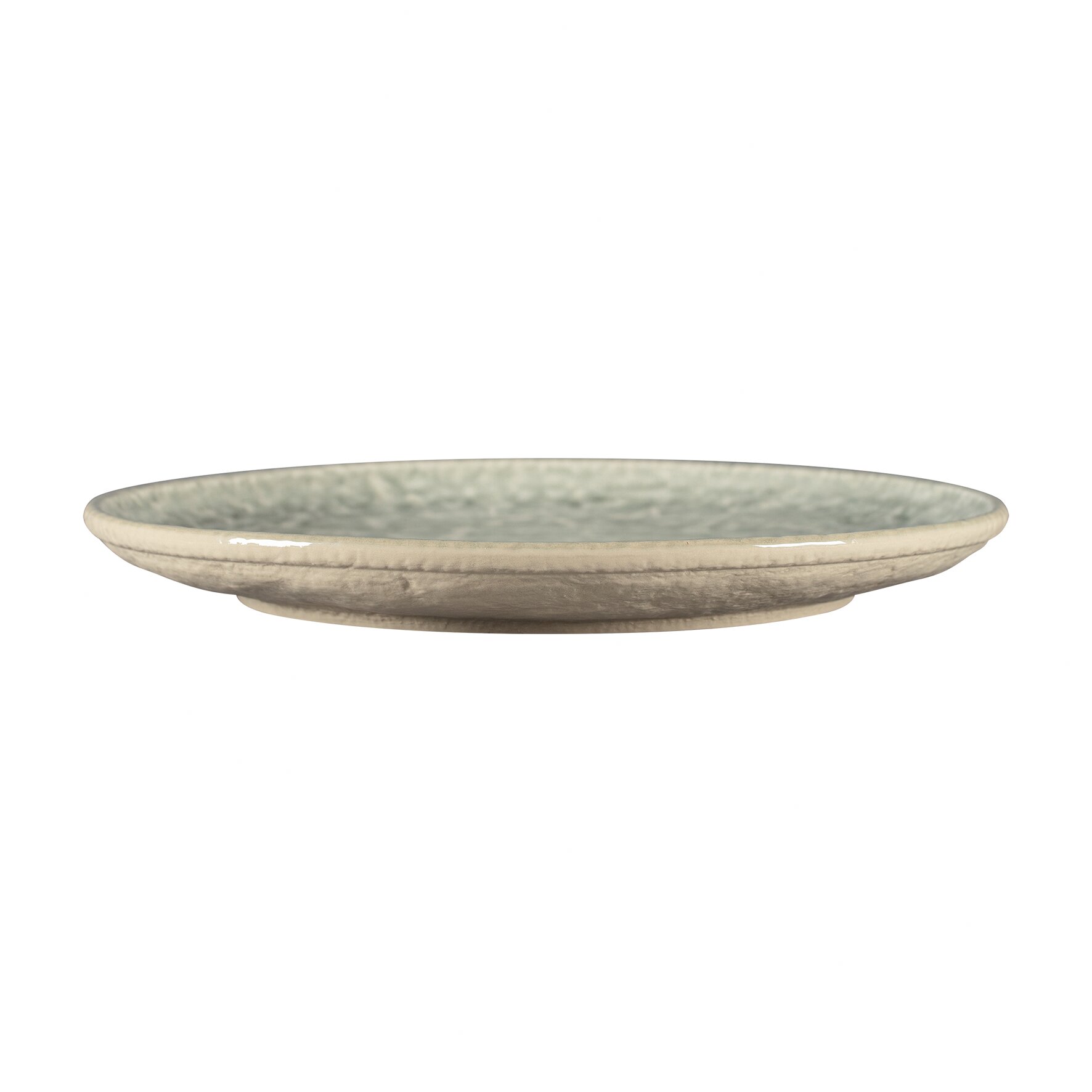 Coupteller flach rund 279 mm Celadon green Krush Celadon Green