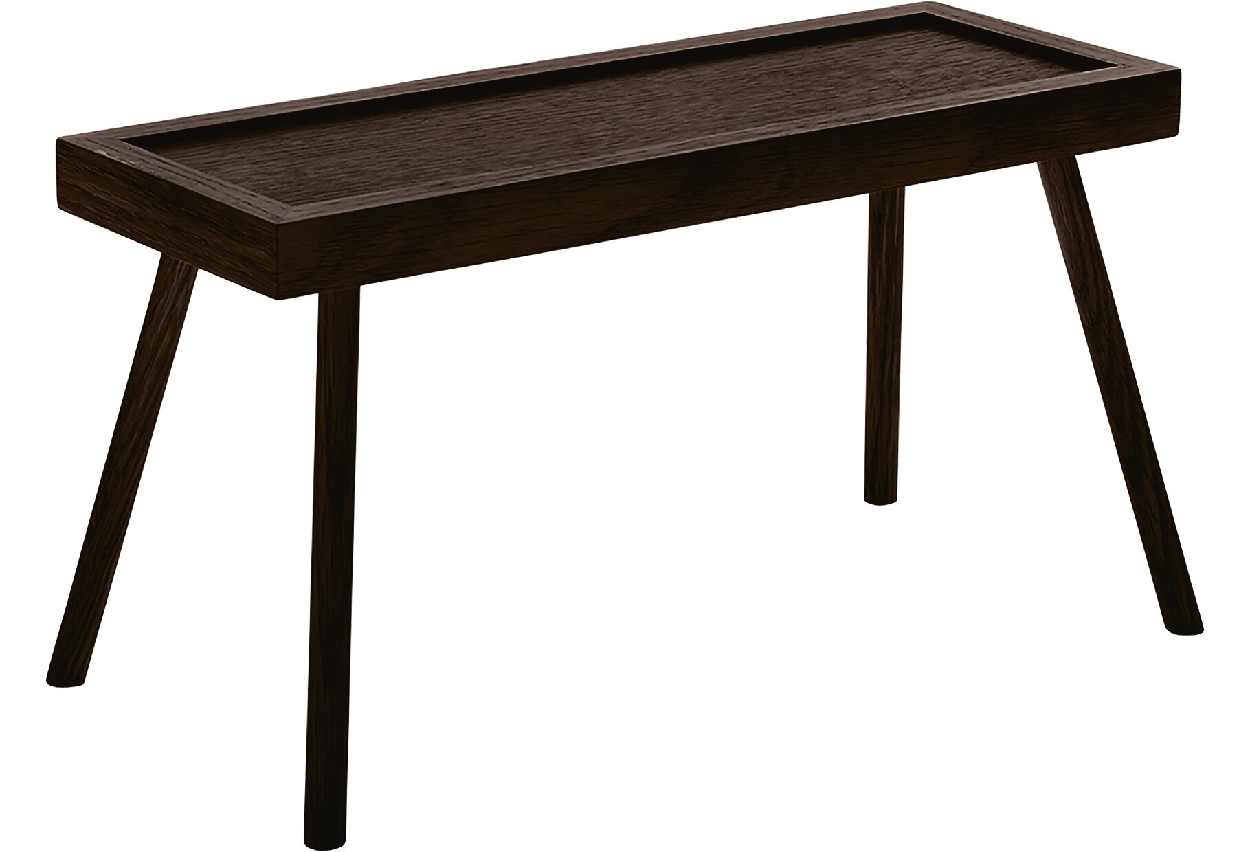 Präsenter auf Füßen 355 x 128 x 190 mm Holz Wenge Loft