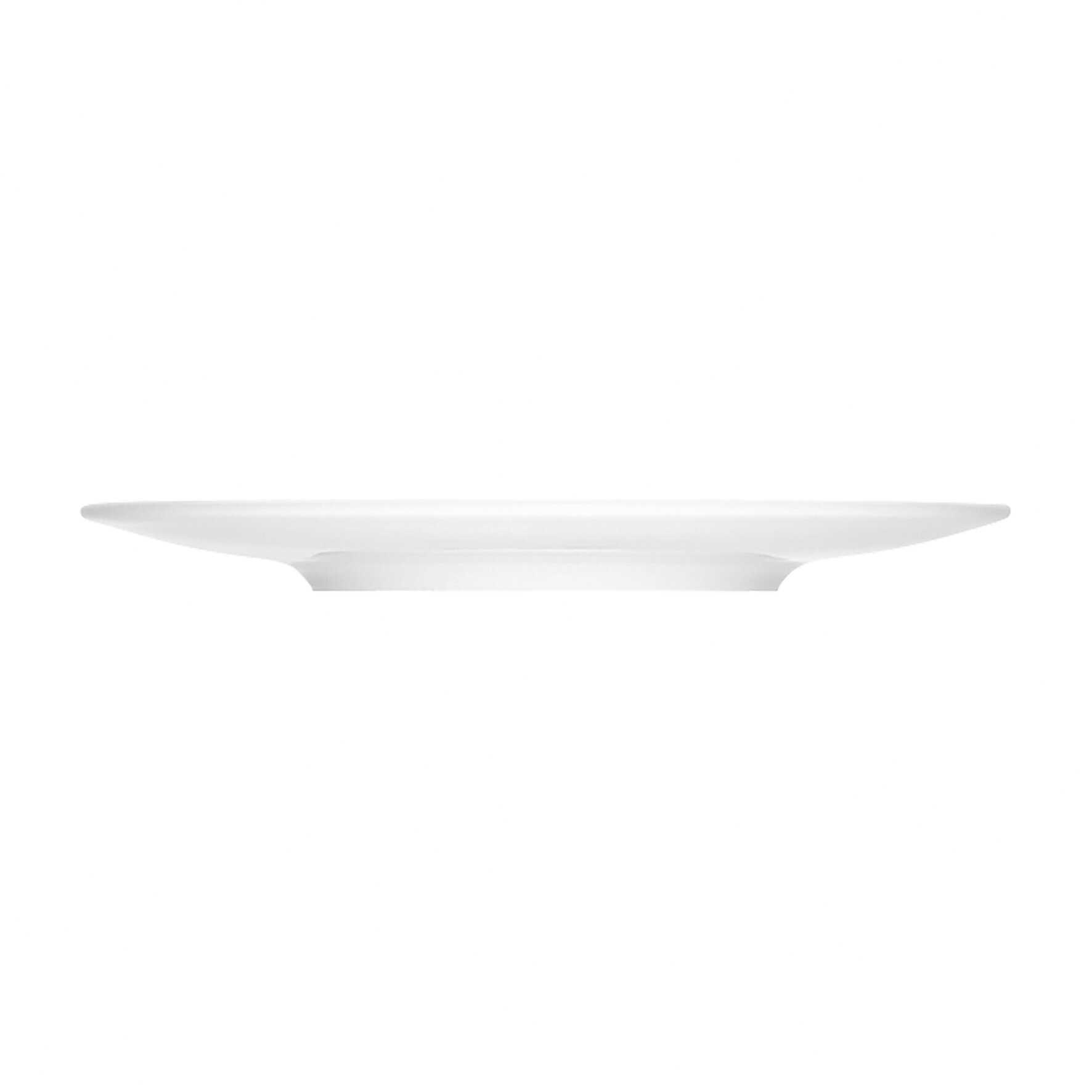 Teller flach mit breiter Fahne 319 mm