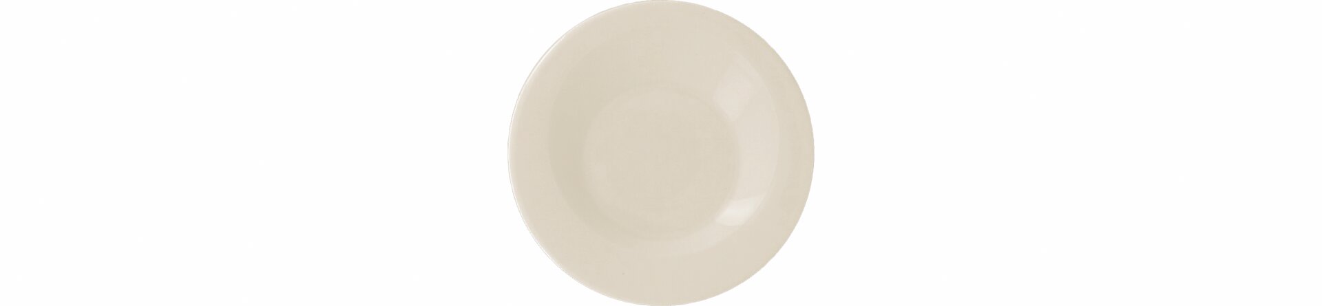 Teller rund 100 mm crème