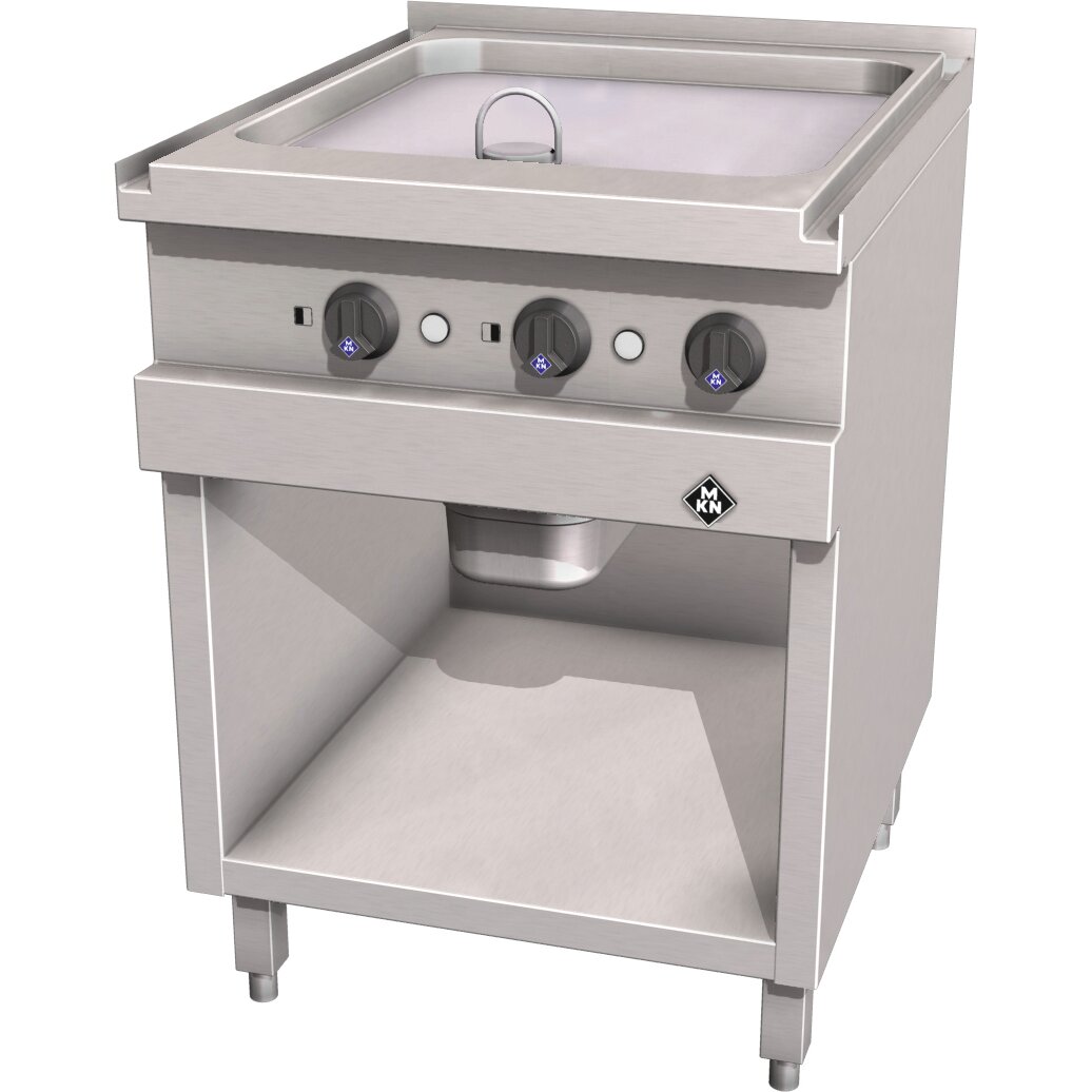 Elektro-Griddleplatte glatt PowerBlock / 1 Supra / Bratfläche 500 x 540 mm