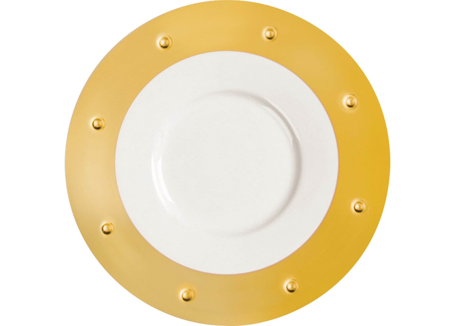 Teller rund Queen Golden 310 mm crème Golden Ultra