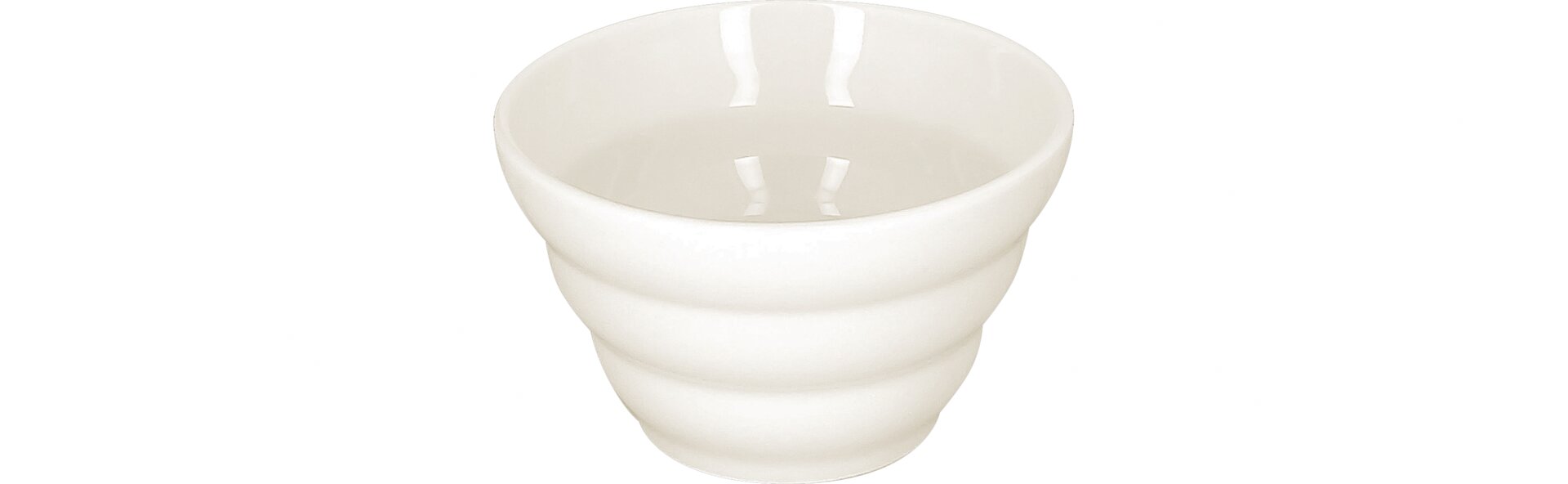 Schale rund dreiwellig 122 mm / 0,42 l plain-white Aurea