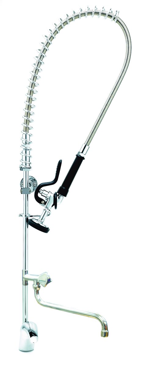 Geschirr-Waschbrause mit Schwenkhahn Einhebelmischbatterie, Einlochmantage