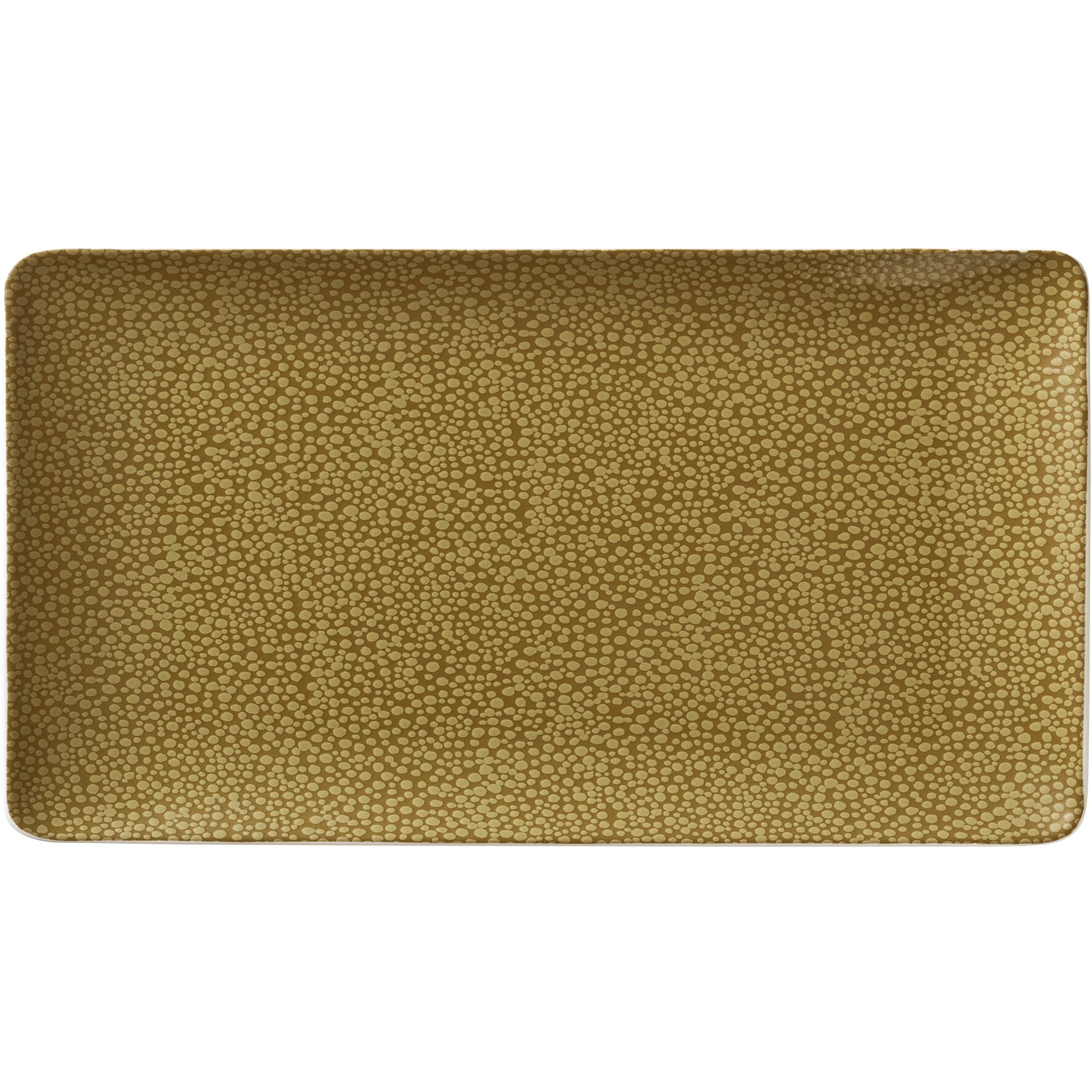 Coupplatte rechteckig 420 x 200 mm olive