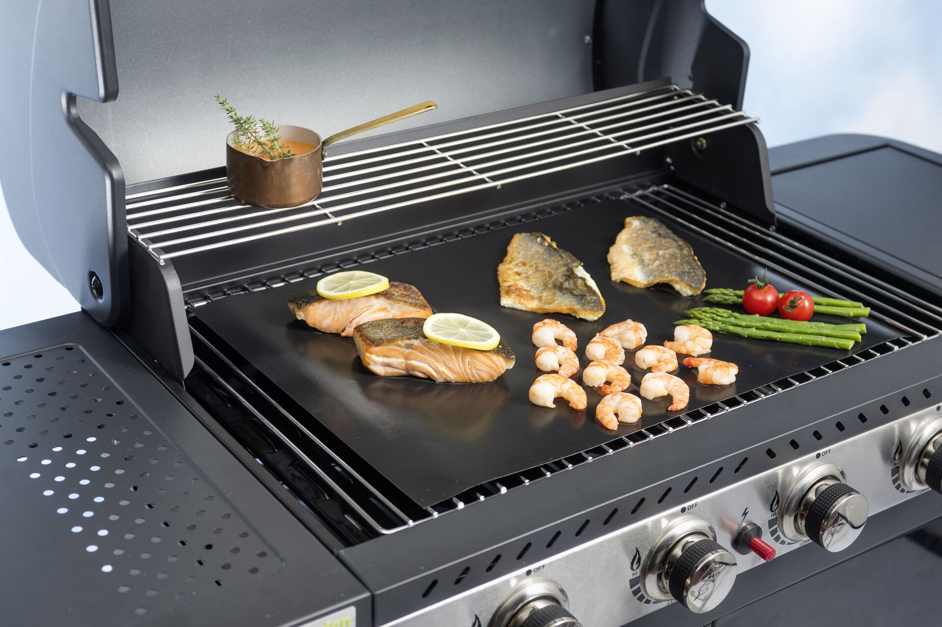Grill- und Backmatte 60x40 cm, 3er Pack
