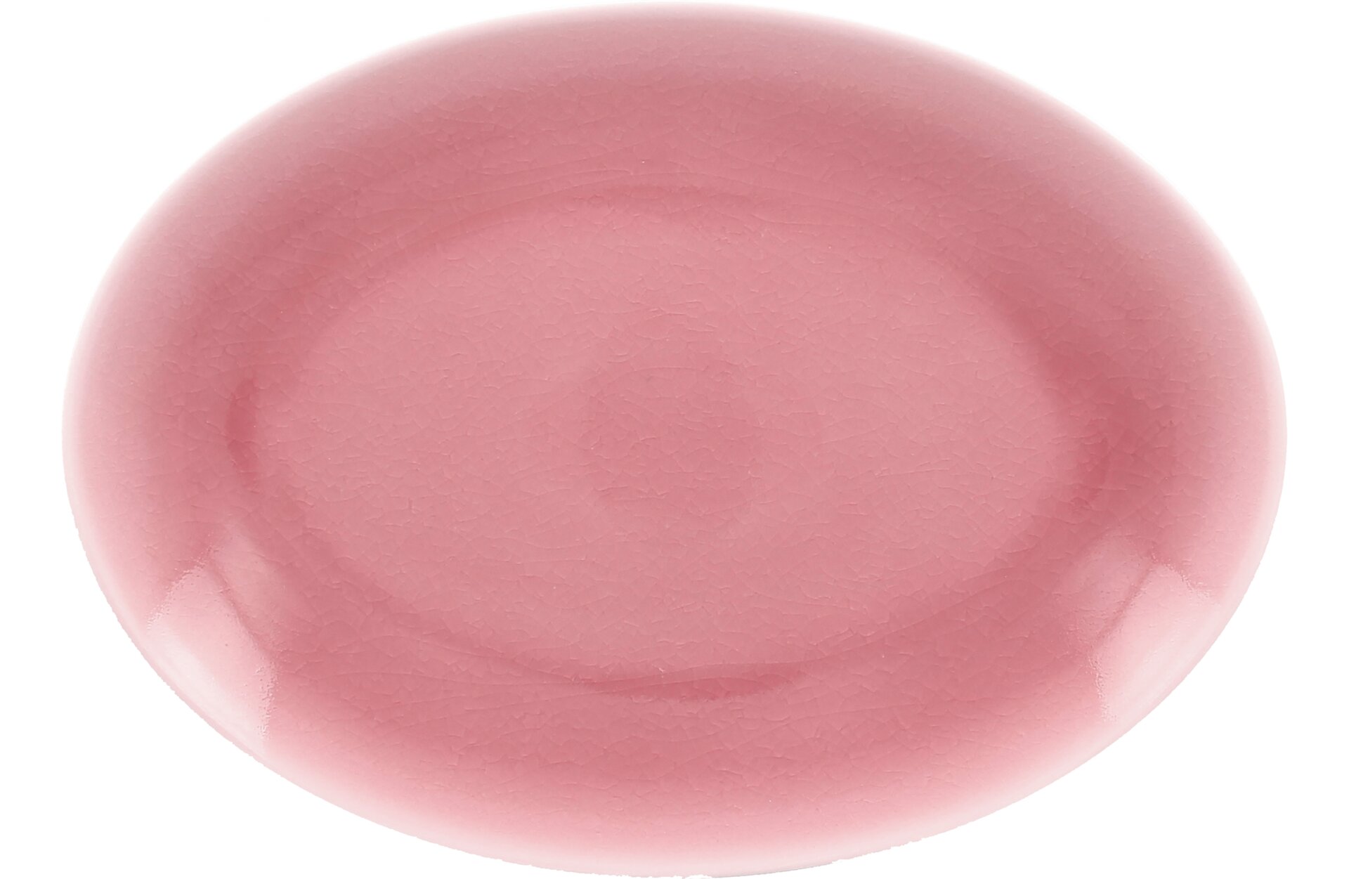Platte oval 320 x 230 mm plain-pink Vintage