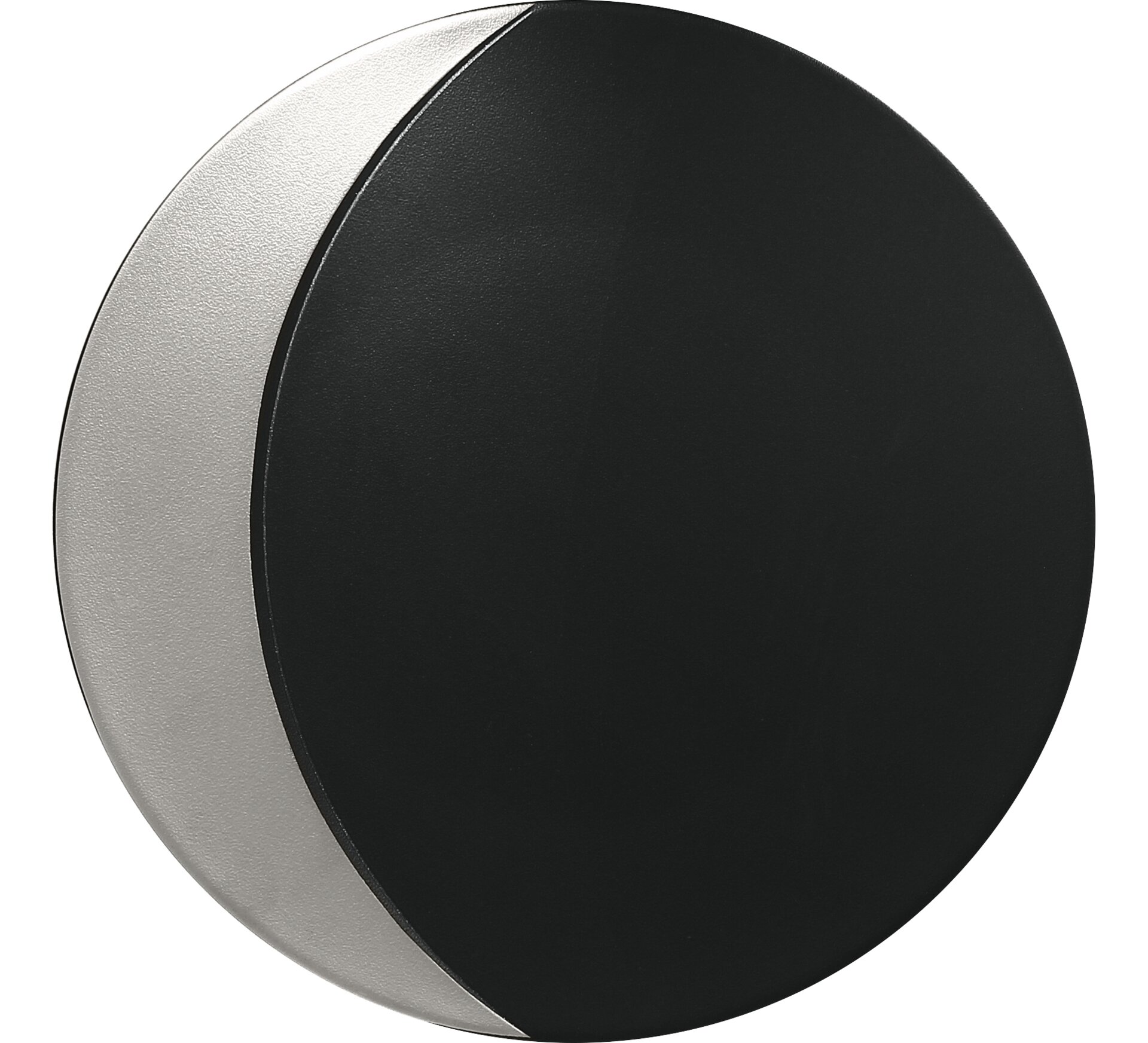 Teller flach 310 mm black-silver Metalfusion