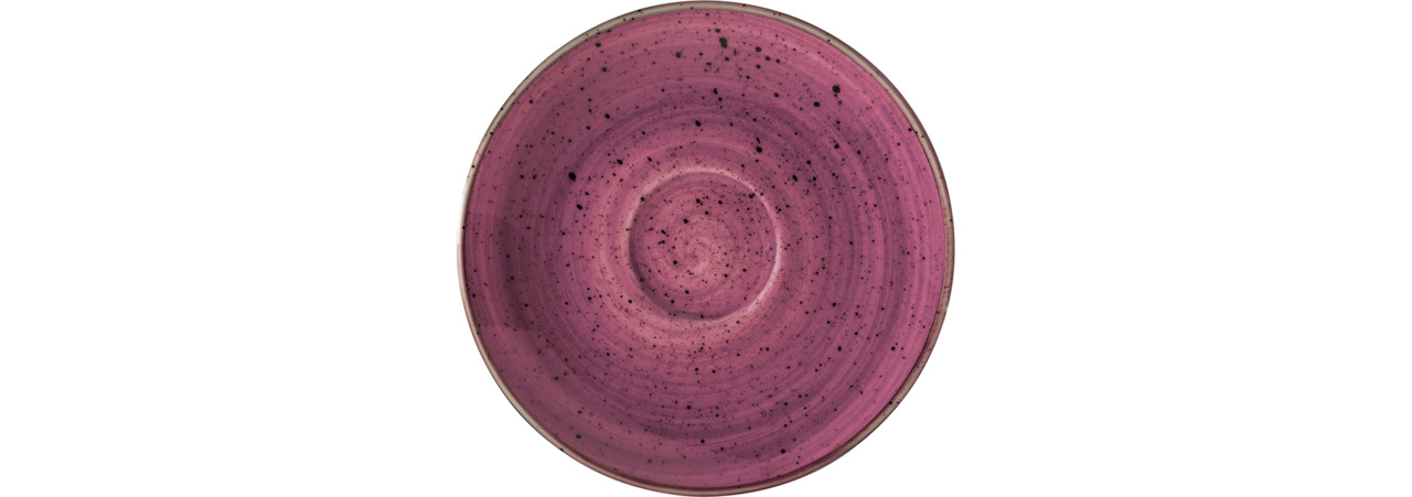 Untertasse Rita 120 mm Aura Blackberry
