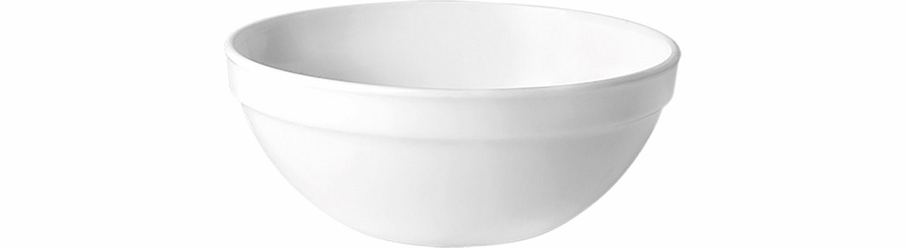 Stapelschale 141 mm / 0,50 l weiß Careware White