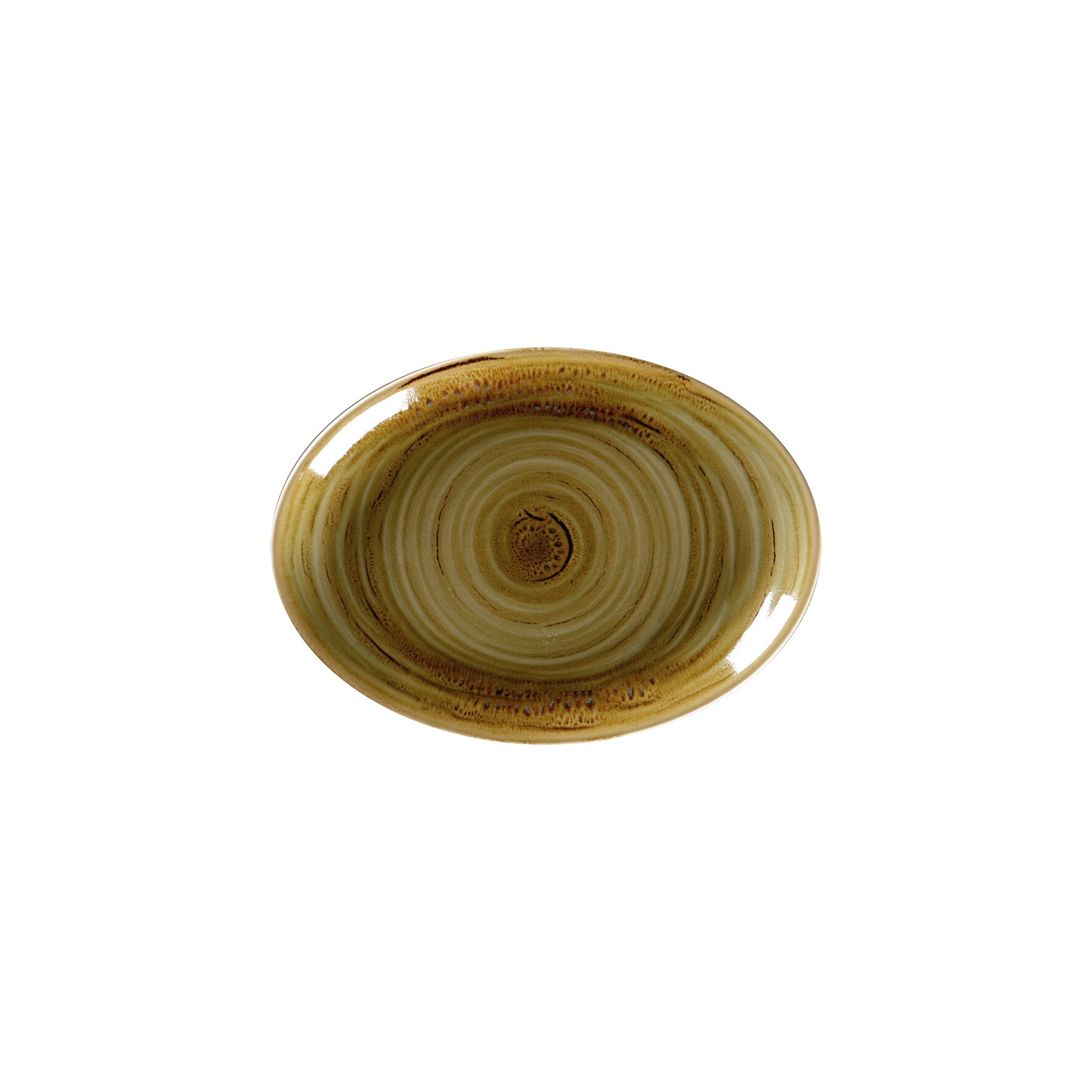 Platte oval 210 x 150 mm garnet beige Spot Garnet Beige