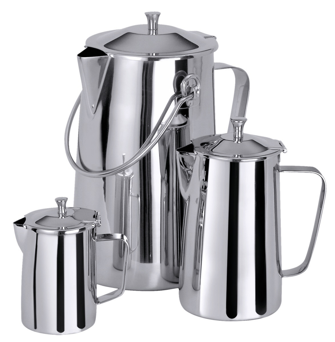 Kaffeekanne 3,00 l hochglänzend