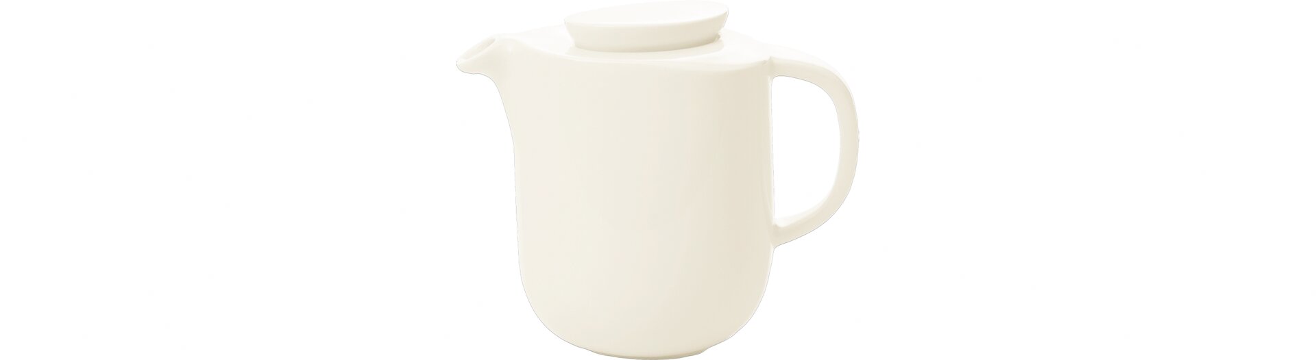 Kaffeekanne mit Deckel 0,50 l crème