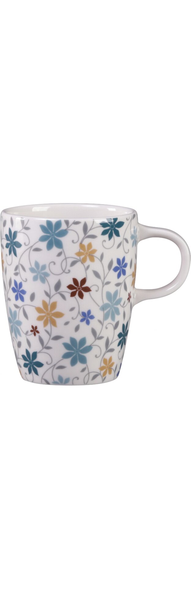 Kaffeetasse 70 mm / 0,20 l weiß mit mit Dekor Summer Ease Summer