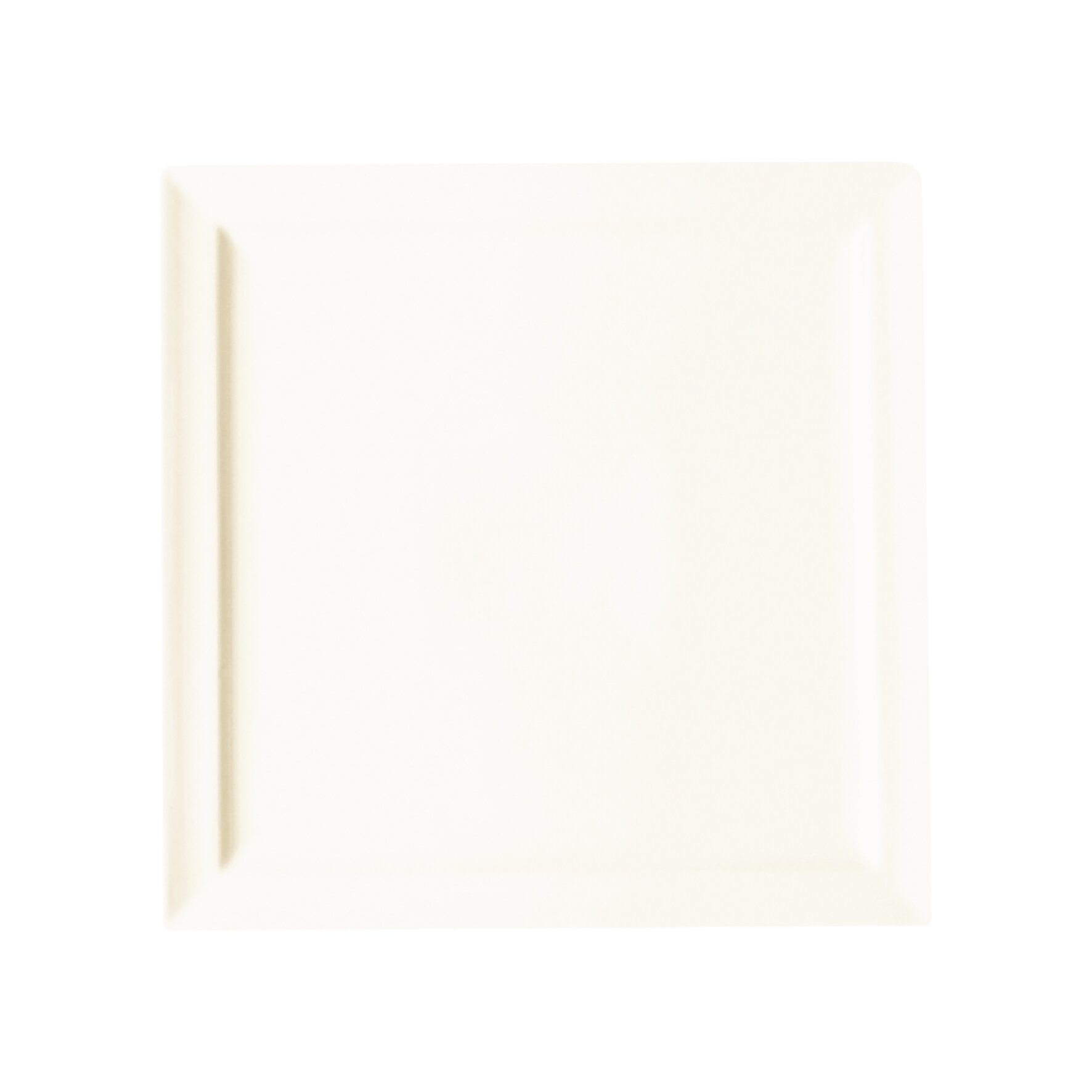 Teller flach quadratisch 270 x 270 mm creme Classic Gourmet