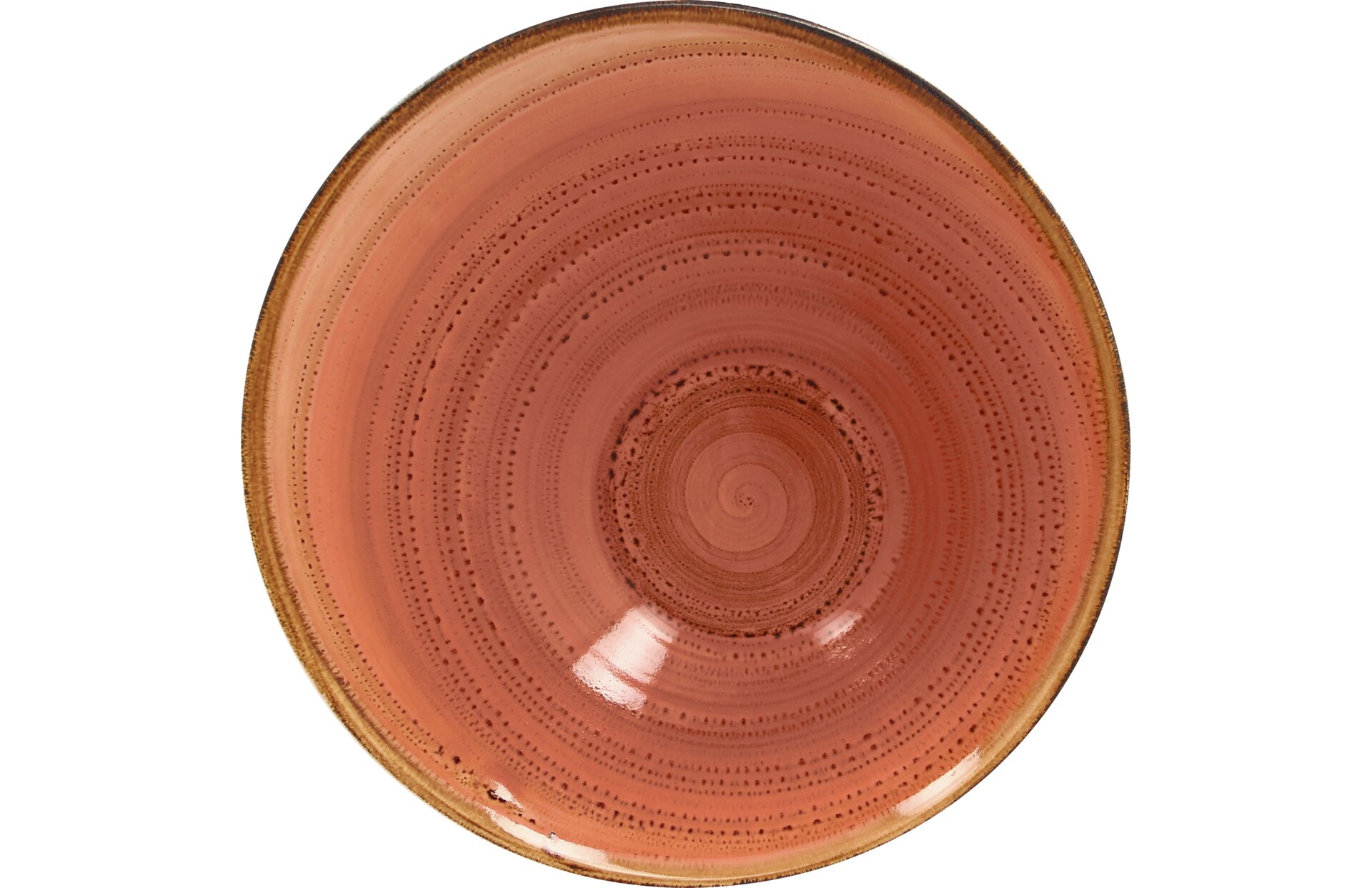 Schale asymmetrisch 290 mm / 1,60 l coral