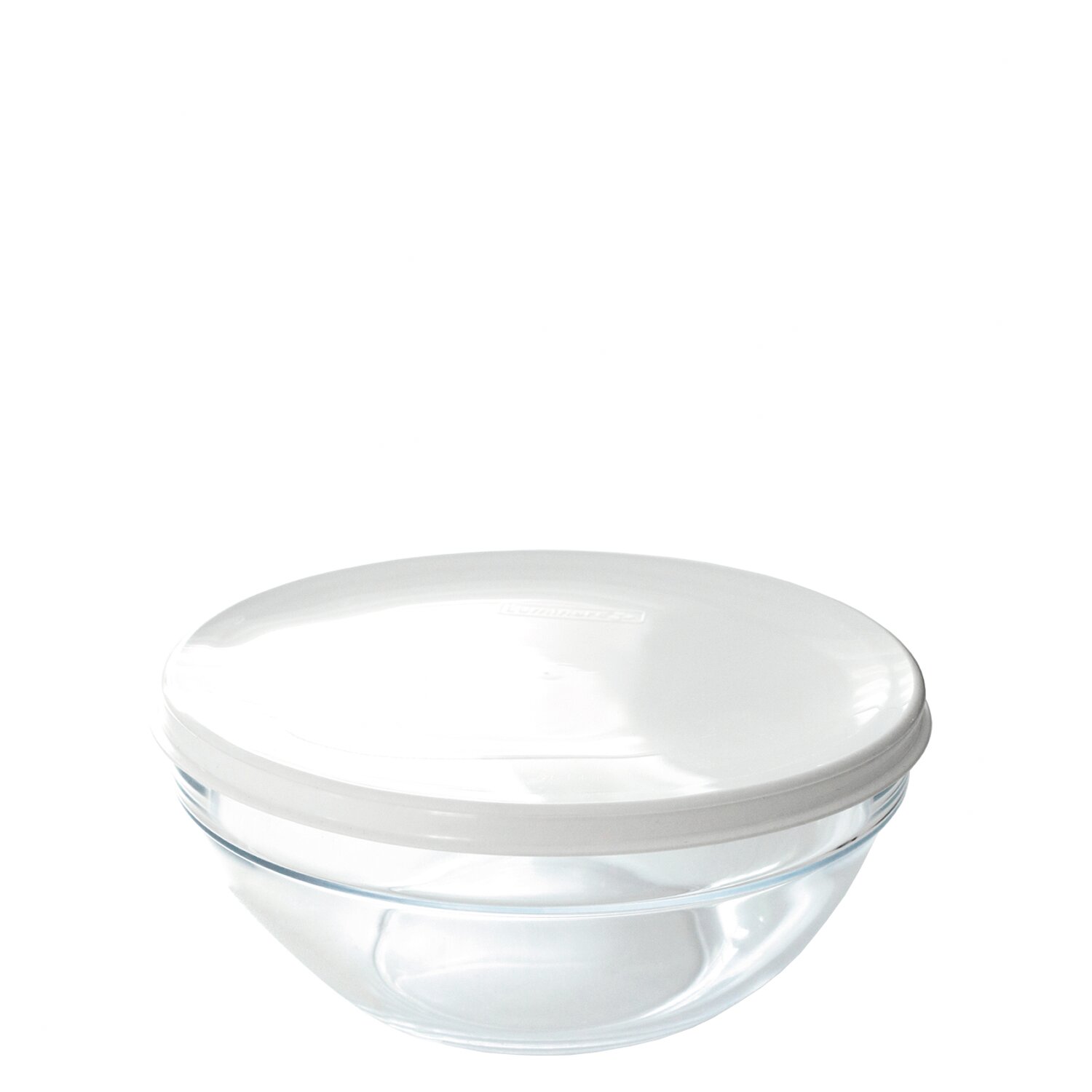 Stapelschale mit Deckel 240 mm / 2,60 l transparent Empilable
