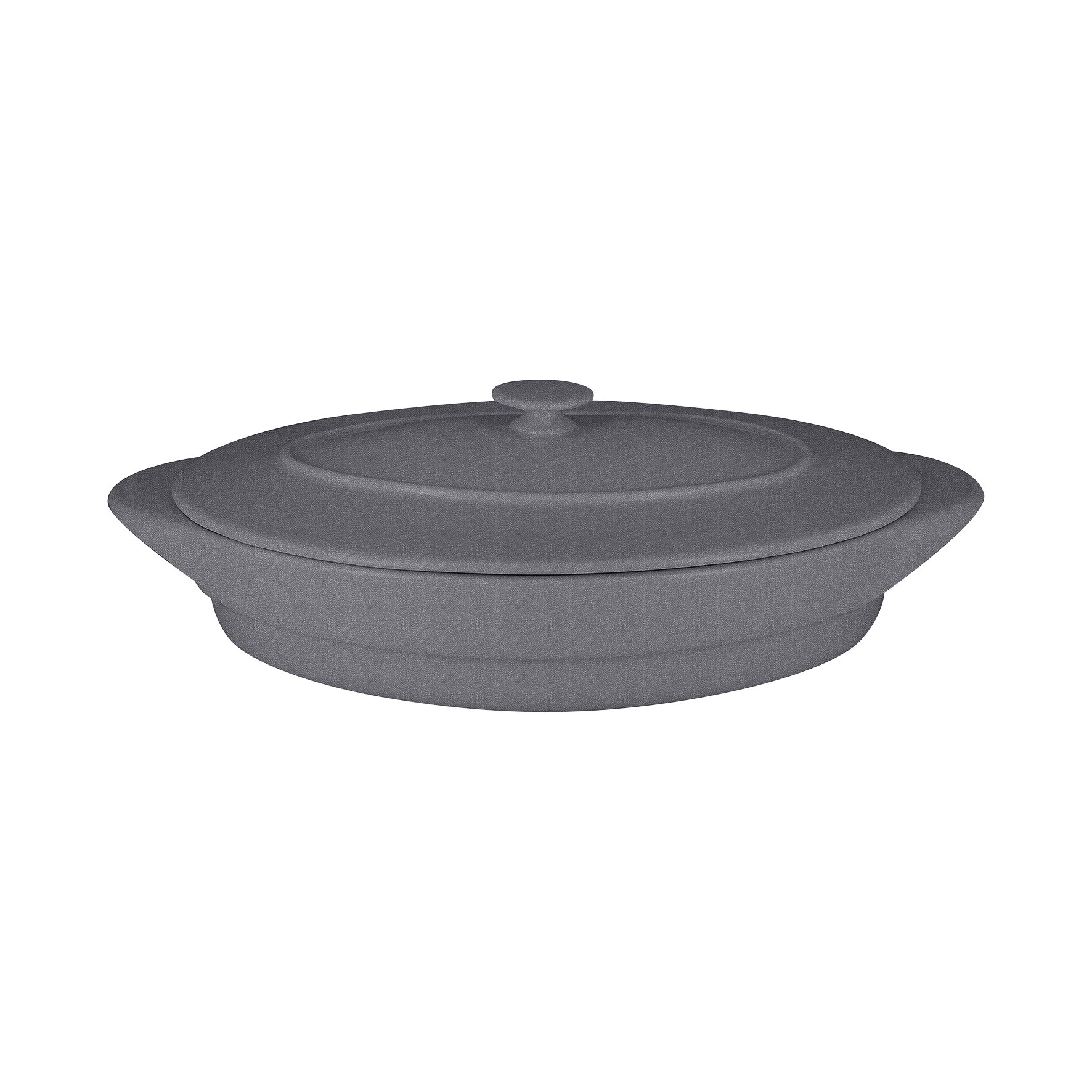 Platte oval 300 x 210 mm / 2,04 l stone Chef´s Fusion