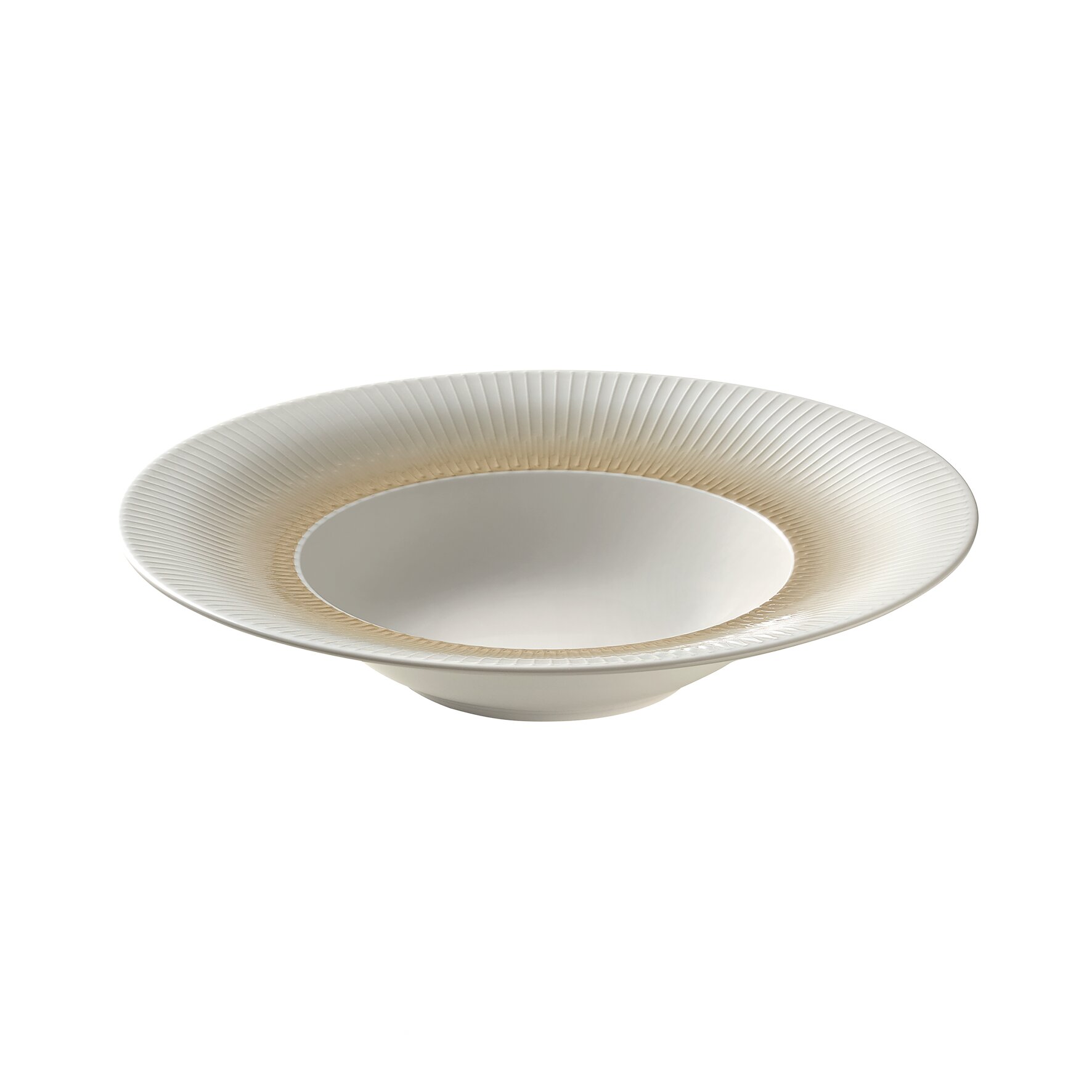 Teller tief mit Fahne 280 mm / 0,43 l Relief Fringe