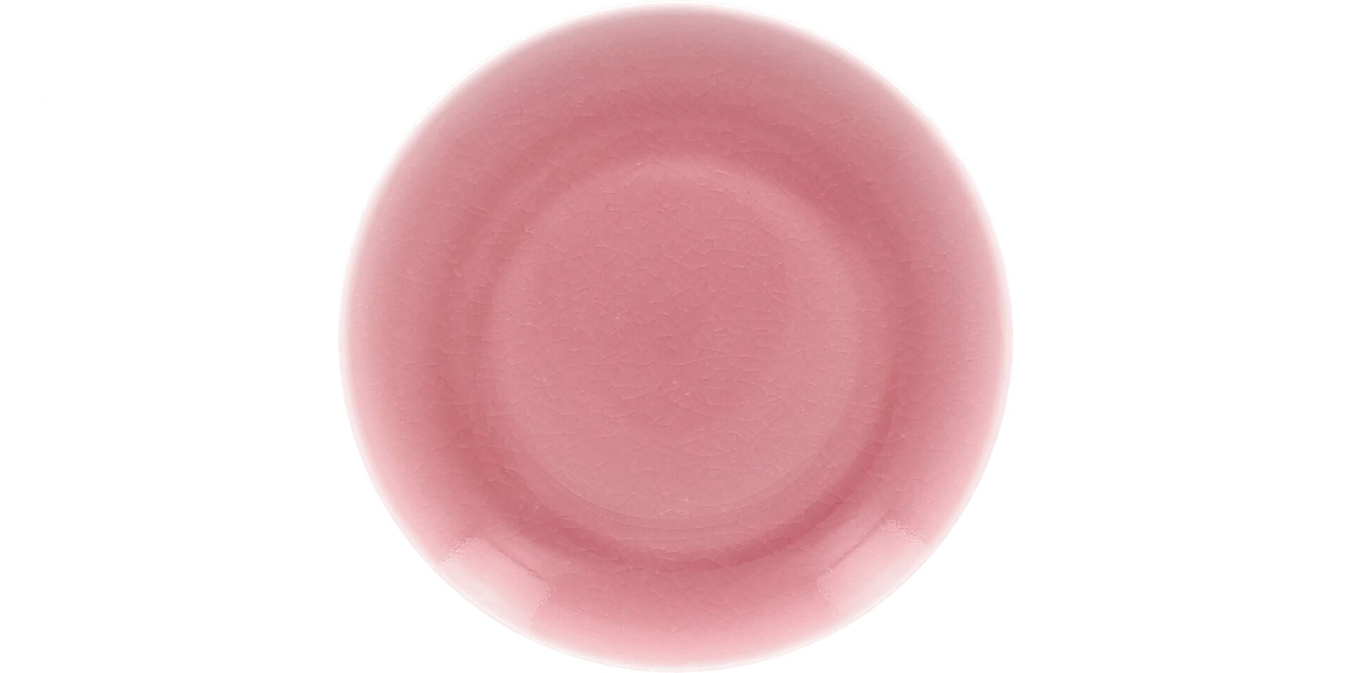 Coupteller flach 180 mm plain-pink Vintage