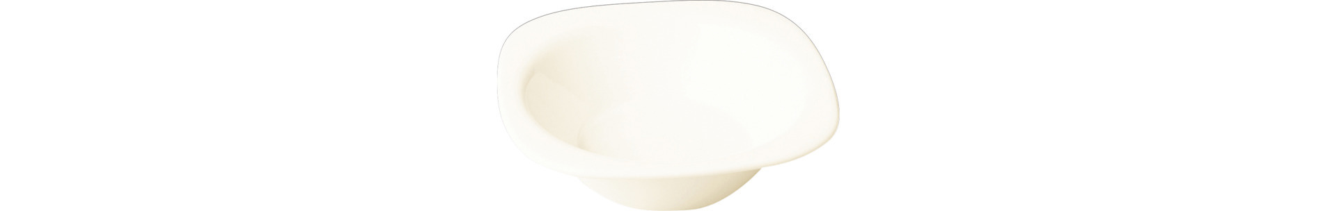 Schale rund quadratisch 110 mm / 0,10 l crème