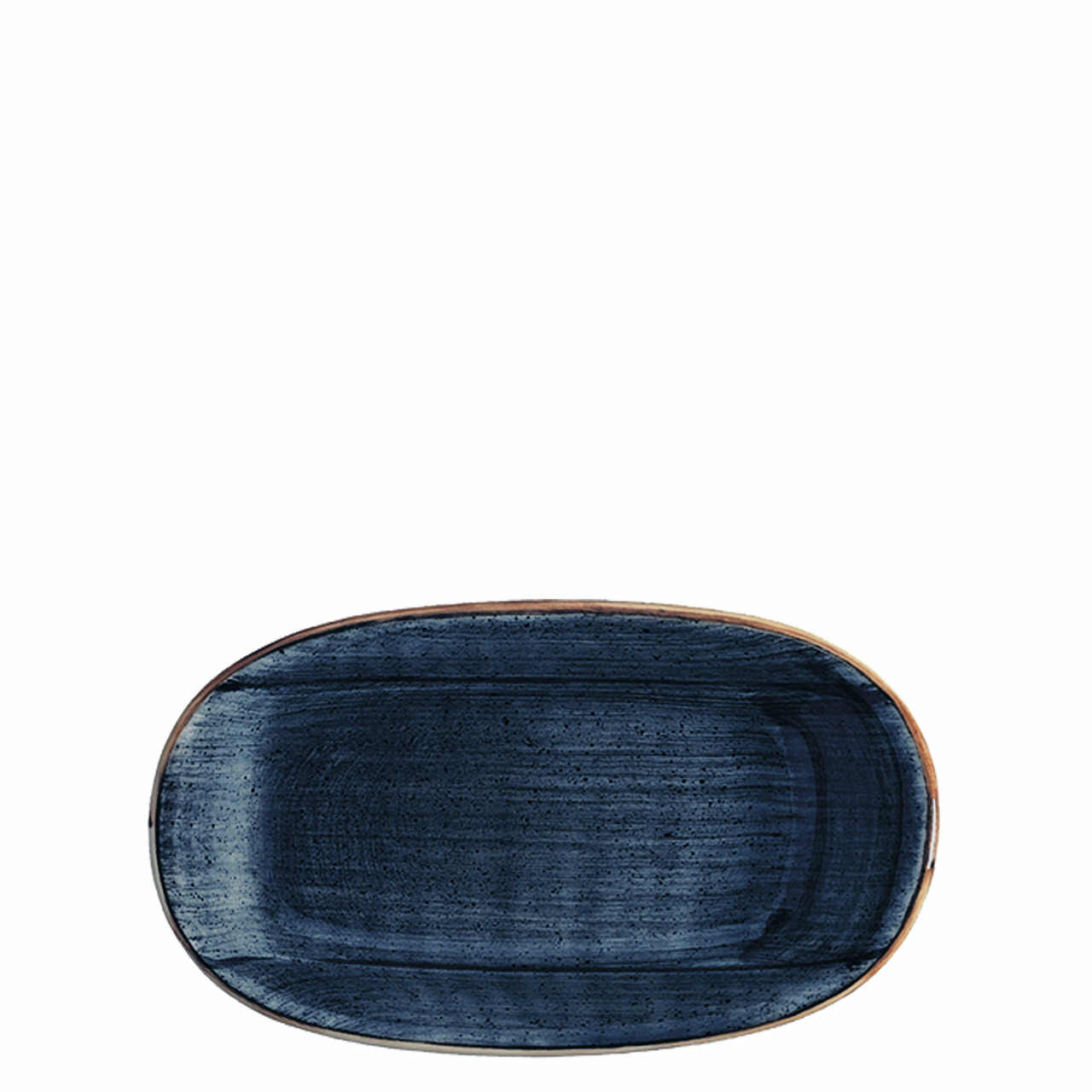 Platte oval Gourmet 238 x 142 mm Aura Dusk