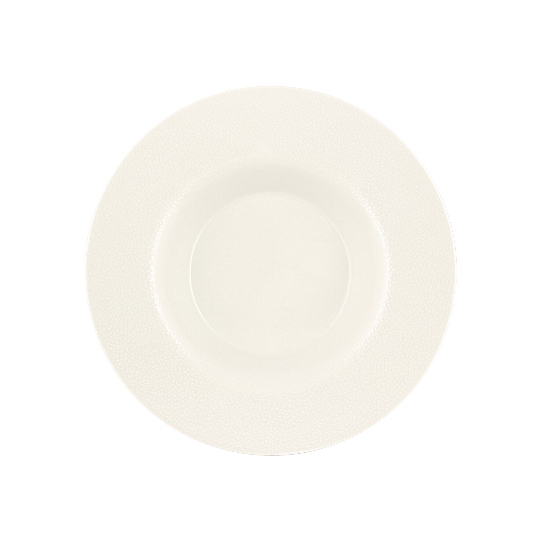 Teller tief rund Fahne 287 mm / 0,50 l light Purity Pearls