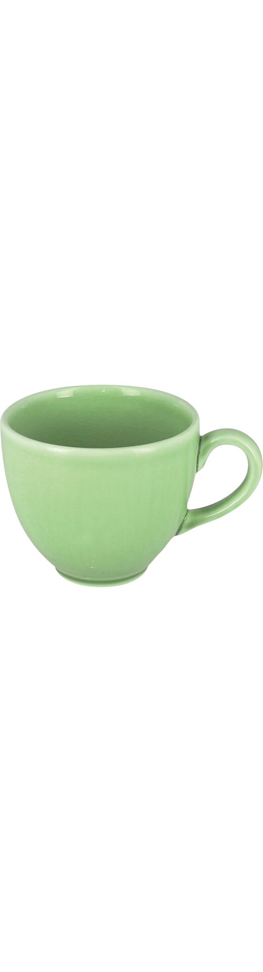 Kaffeetasse 85 mm / 0,23 l plain-green Vintage