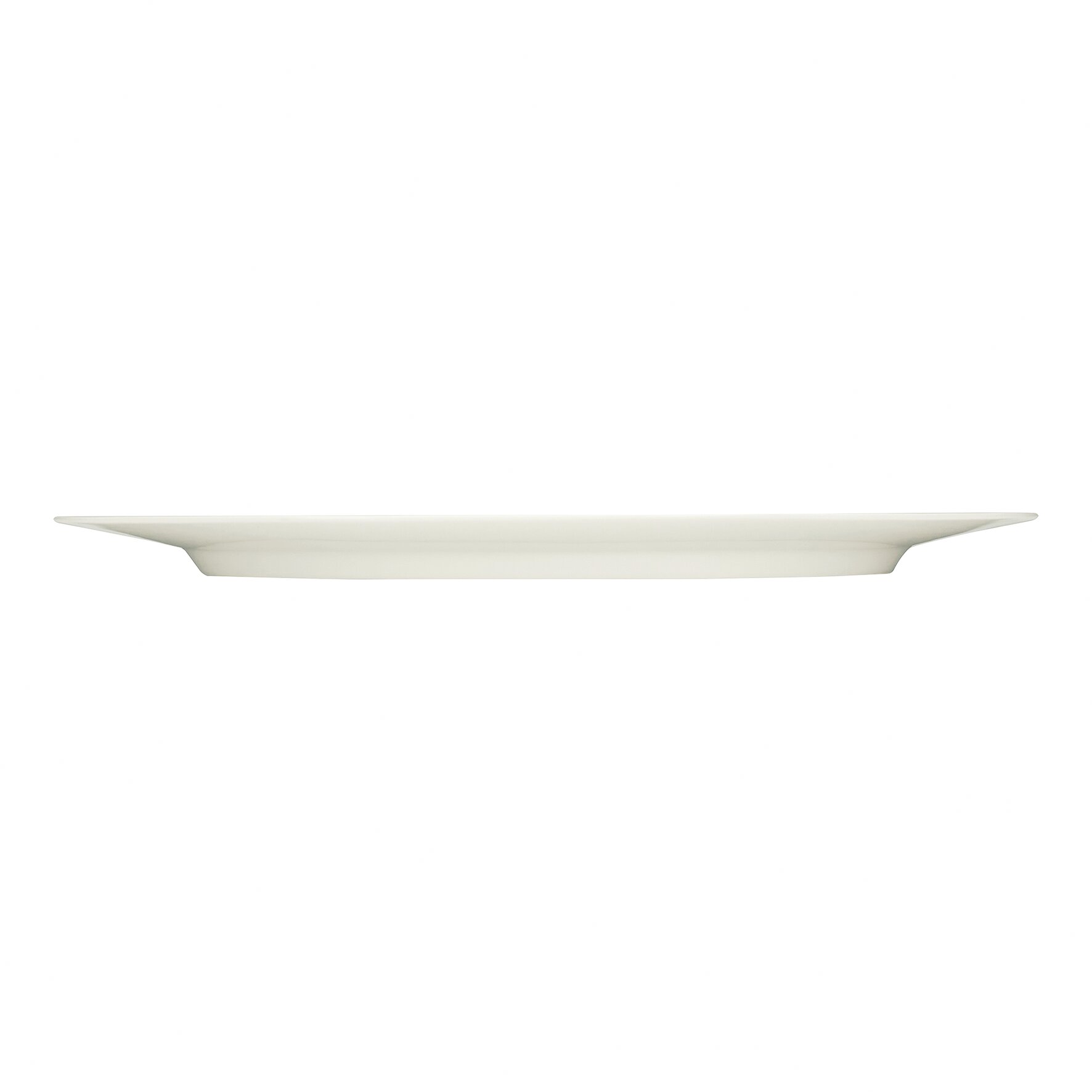 Etageren-Platte oval mit Fahne 378 x 277 mm