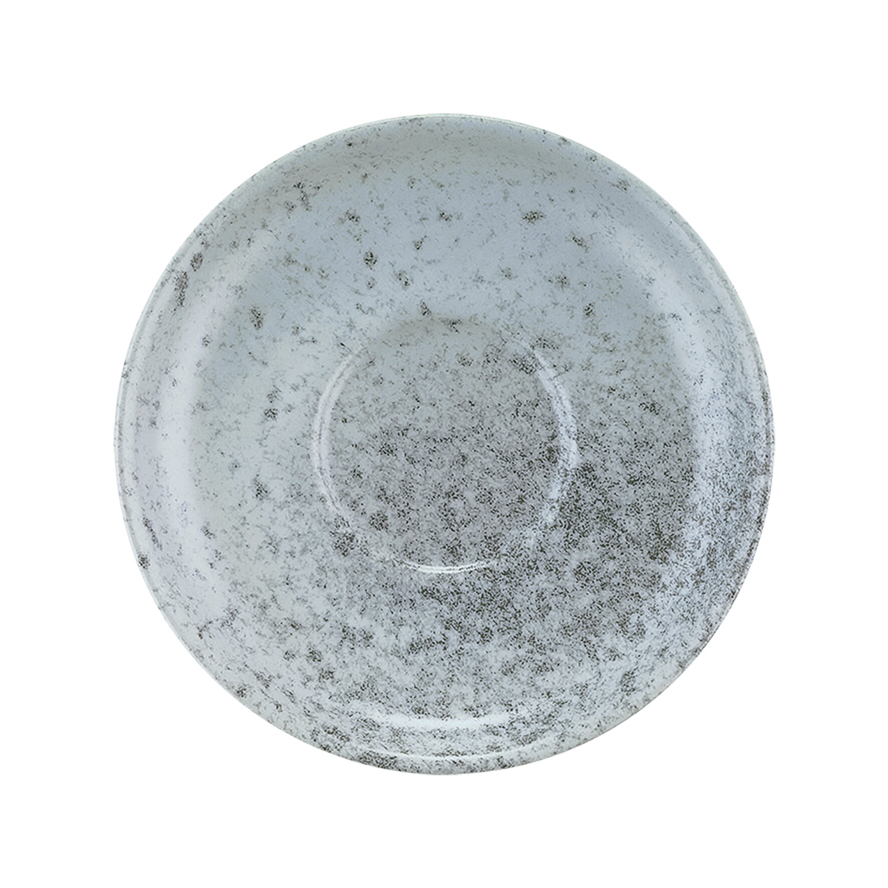 Kombi-Untertasse rund 156 mm gray