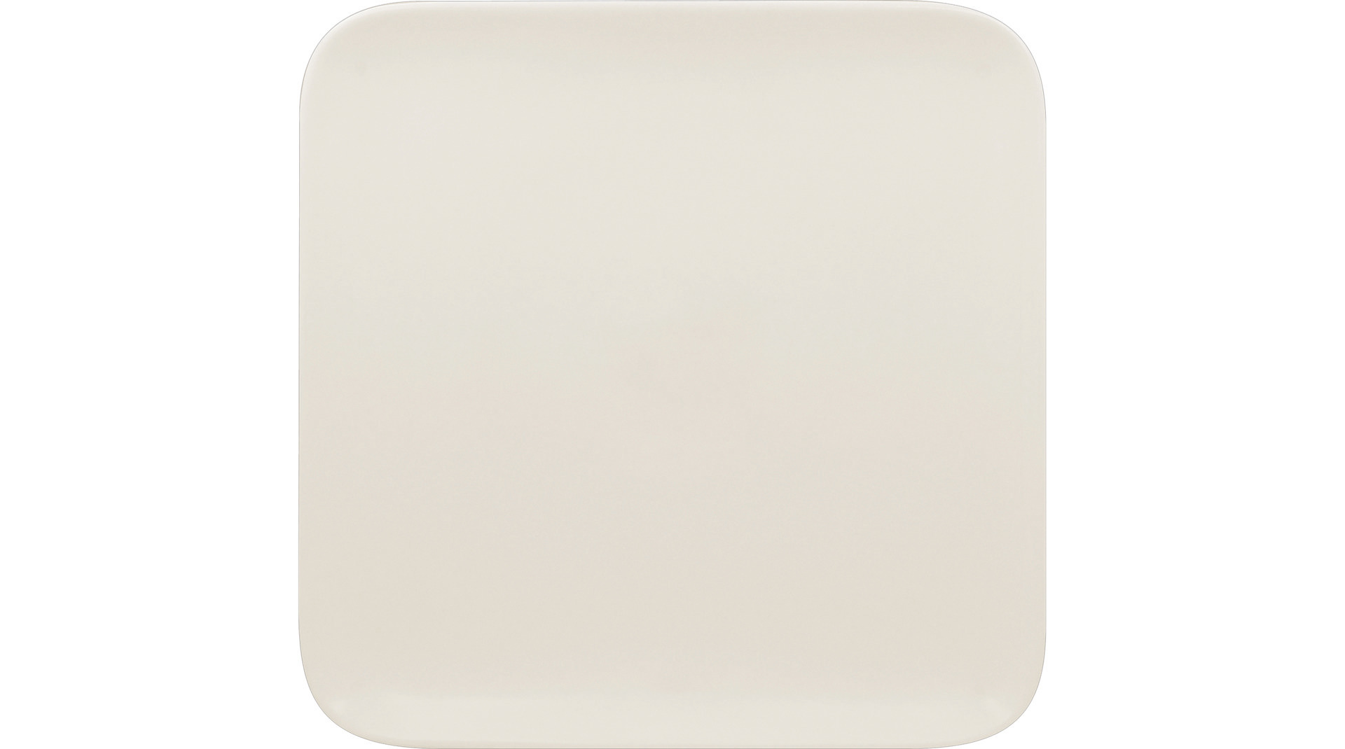 Teller quadratisch 240 x 240 mm crème