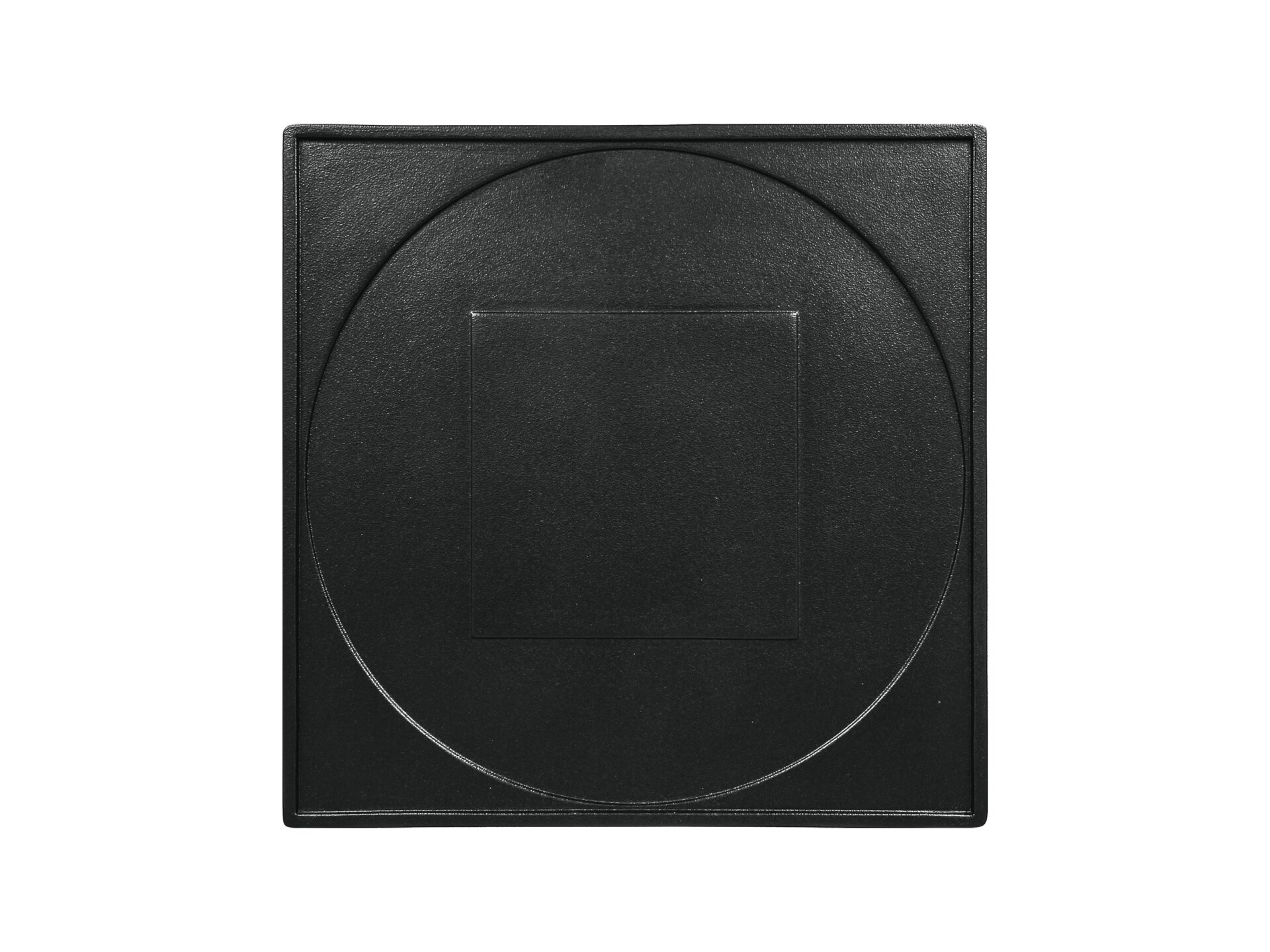 Platte quadratisch Kaisui 300 x 300 mm schwarz