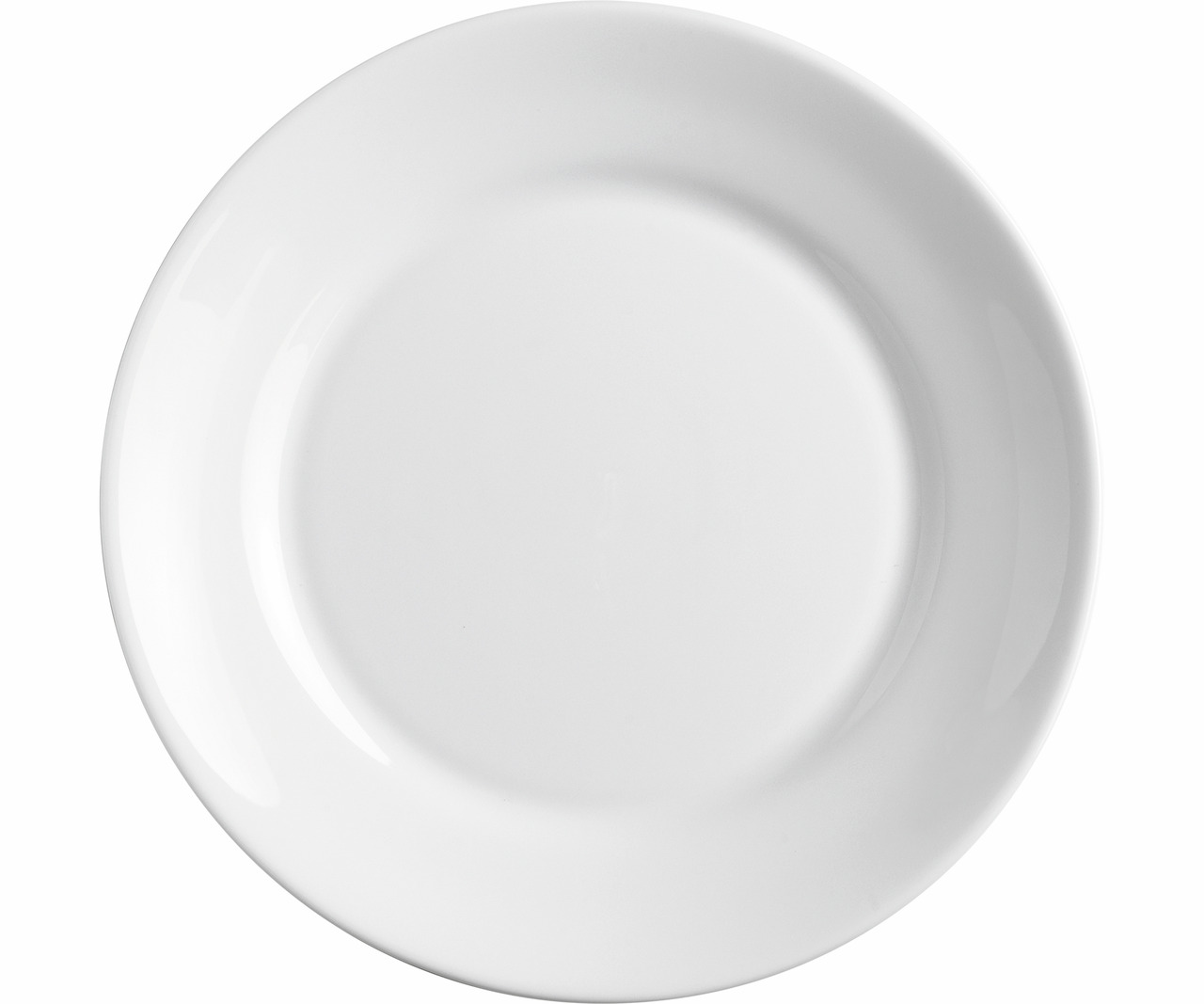 Teller flach 233 mm weiß Careware Universal White