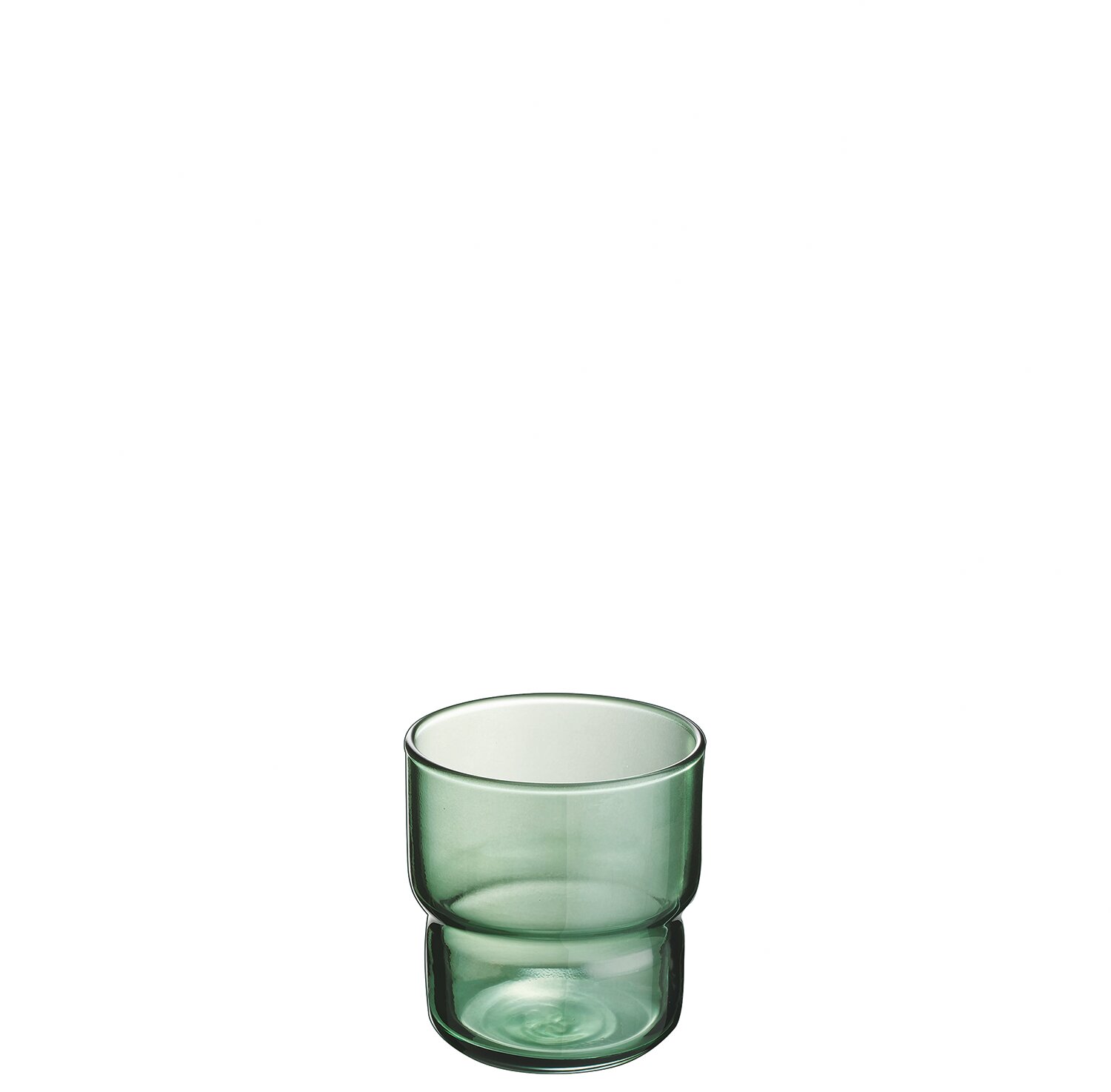 Stapelbecher "FH22" 73 mm / 0,22 l dark green Log farbig