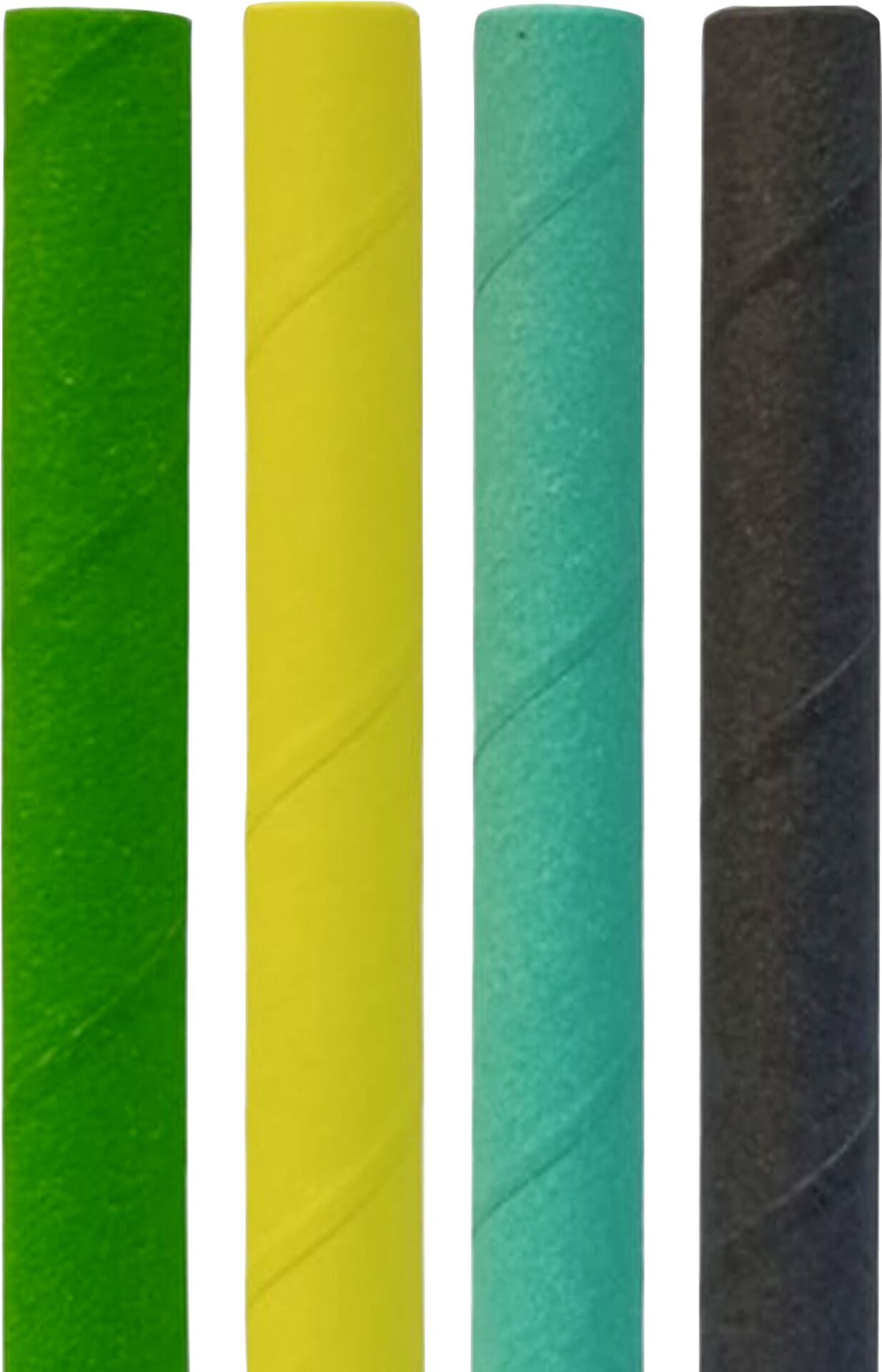 Trinkhalme aus Papier Jumbo farbig gemis cht "Ocean" 20cm