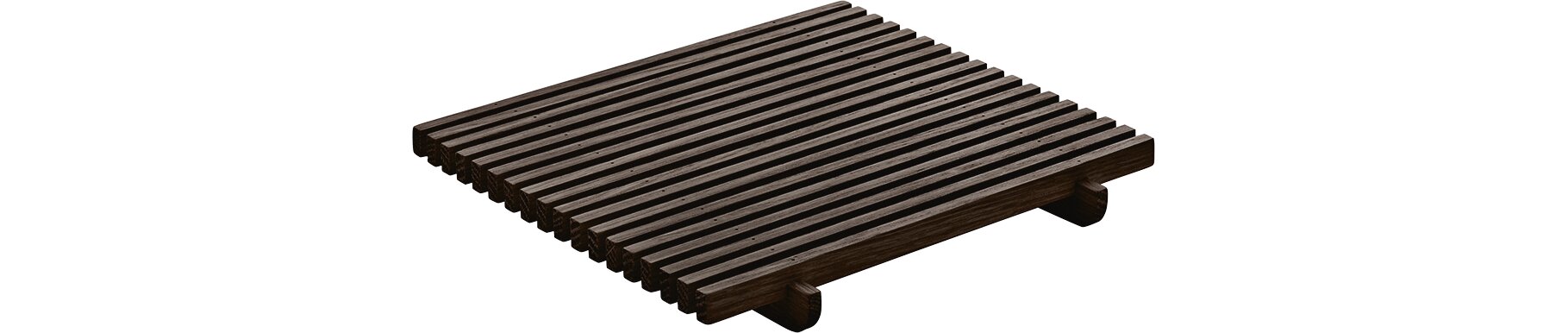 Krümelgitter eckig 180 x 180 mm Holz Wenge Ananti