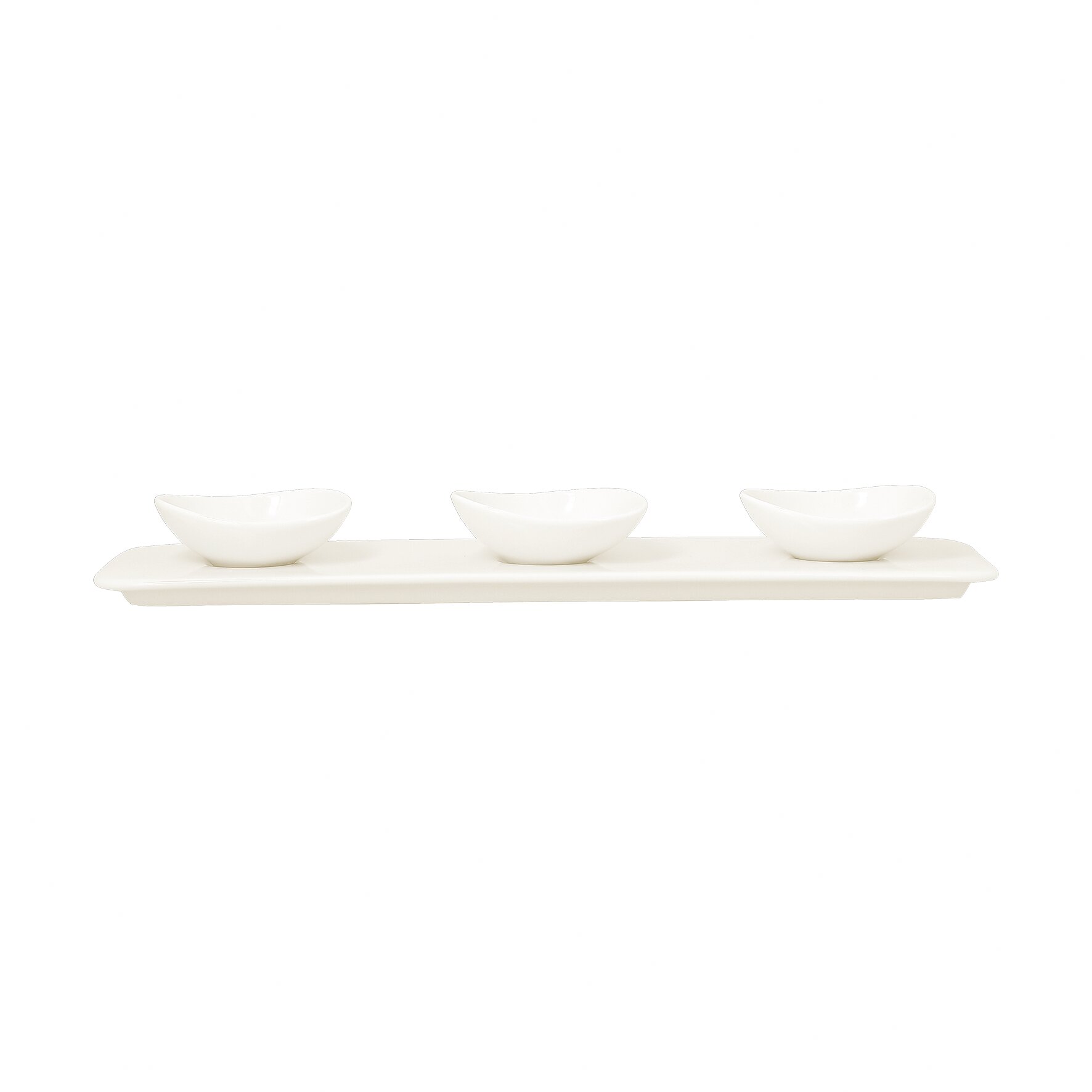 Schale shaped 80 x 70 mm / 0,05 l plain-white